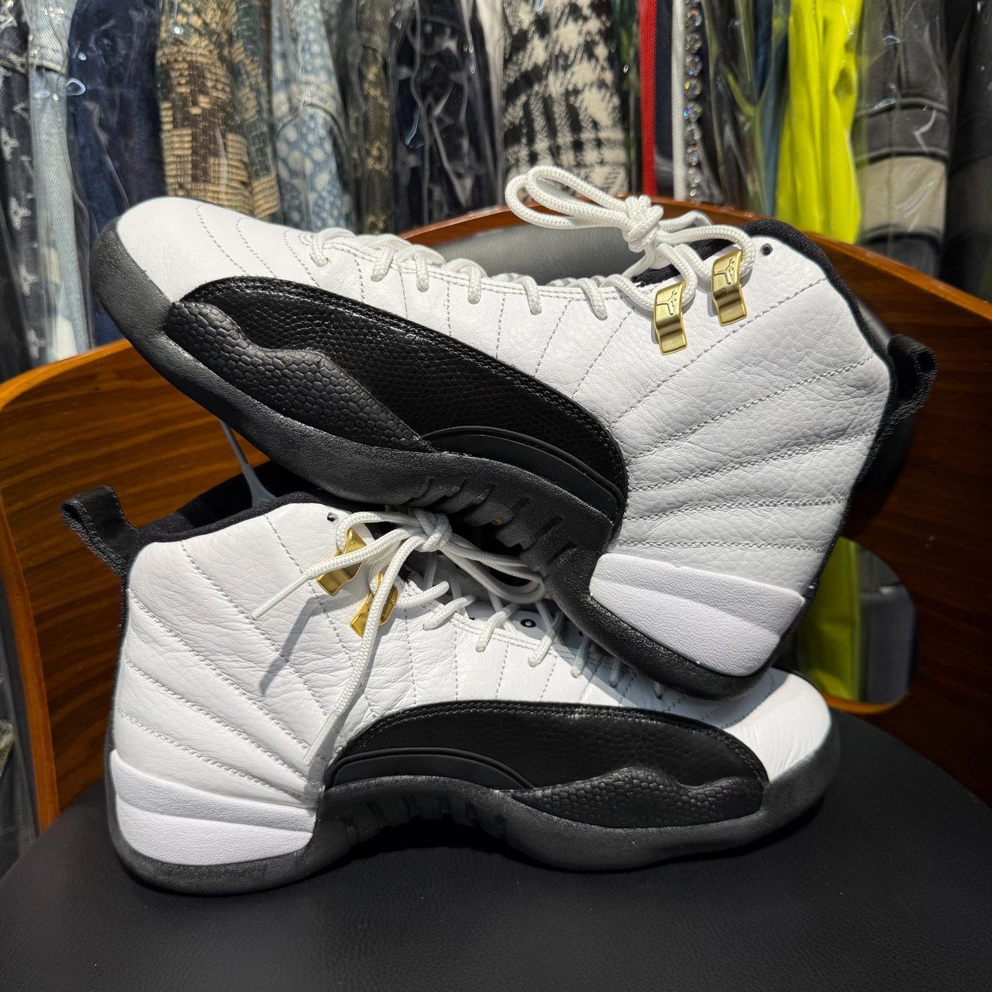 Nike Nike AJ12 Black Lowtop Sneakers 7.5 Men Size US 7.5 / EU 40-41 - 7 Thumbnail