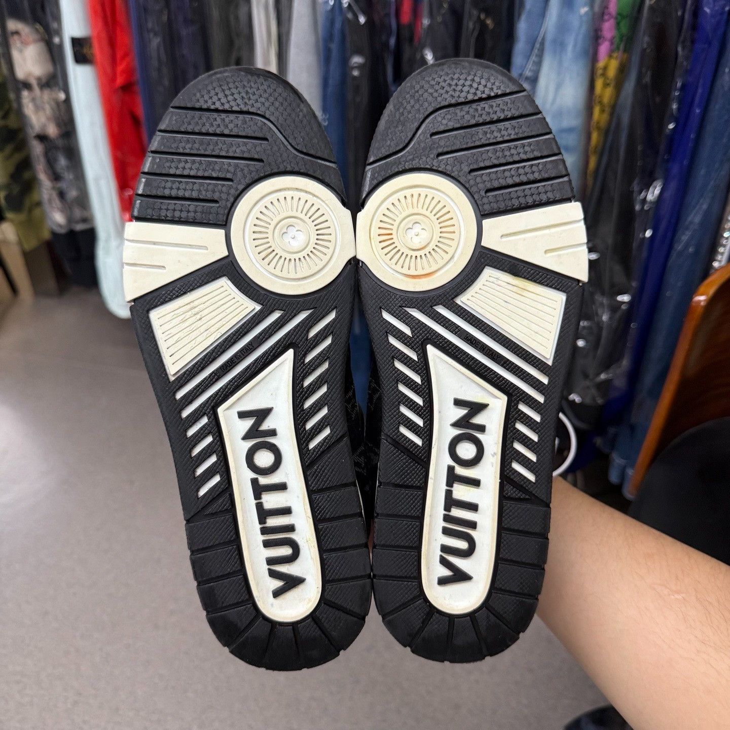 Louis Vuitton Louis Vuitton Training Denim Black Lowtop Sneakers 8.5 Men Size US 8.5 / EU 41-42 - 9 Thumbnail