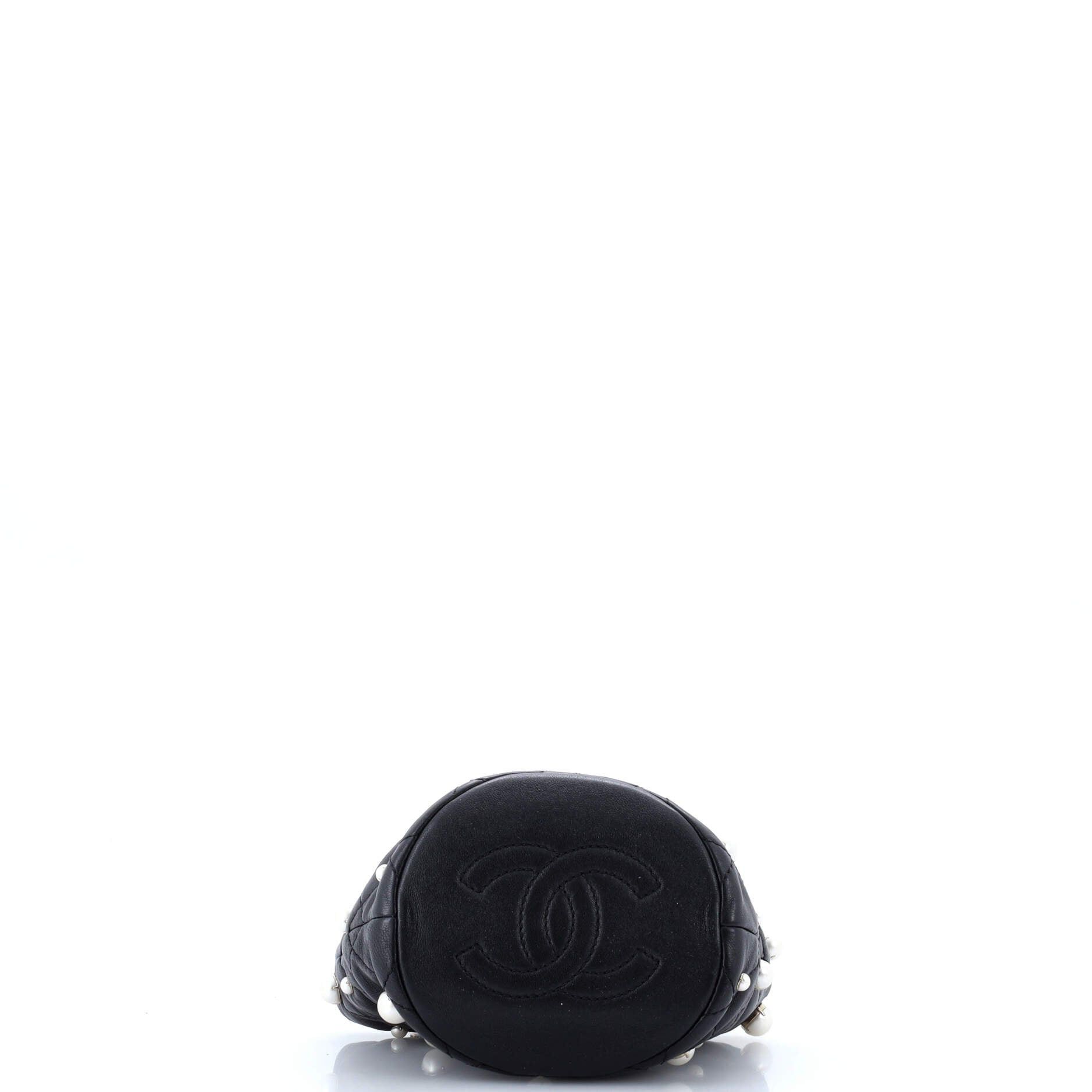 Chanel Drawstring Round Bucket Bag Size ONE SIZE - 4 Thumbnail