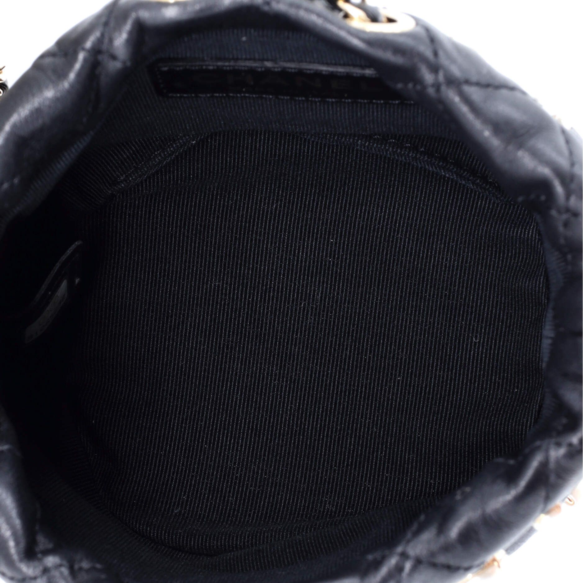 Chanel Drawstring Round Bucket Bag Size ONE SIZE - 5 Thumbnail
