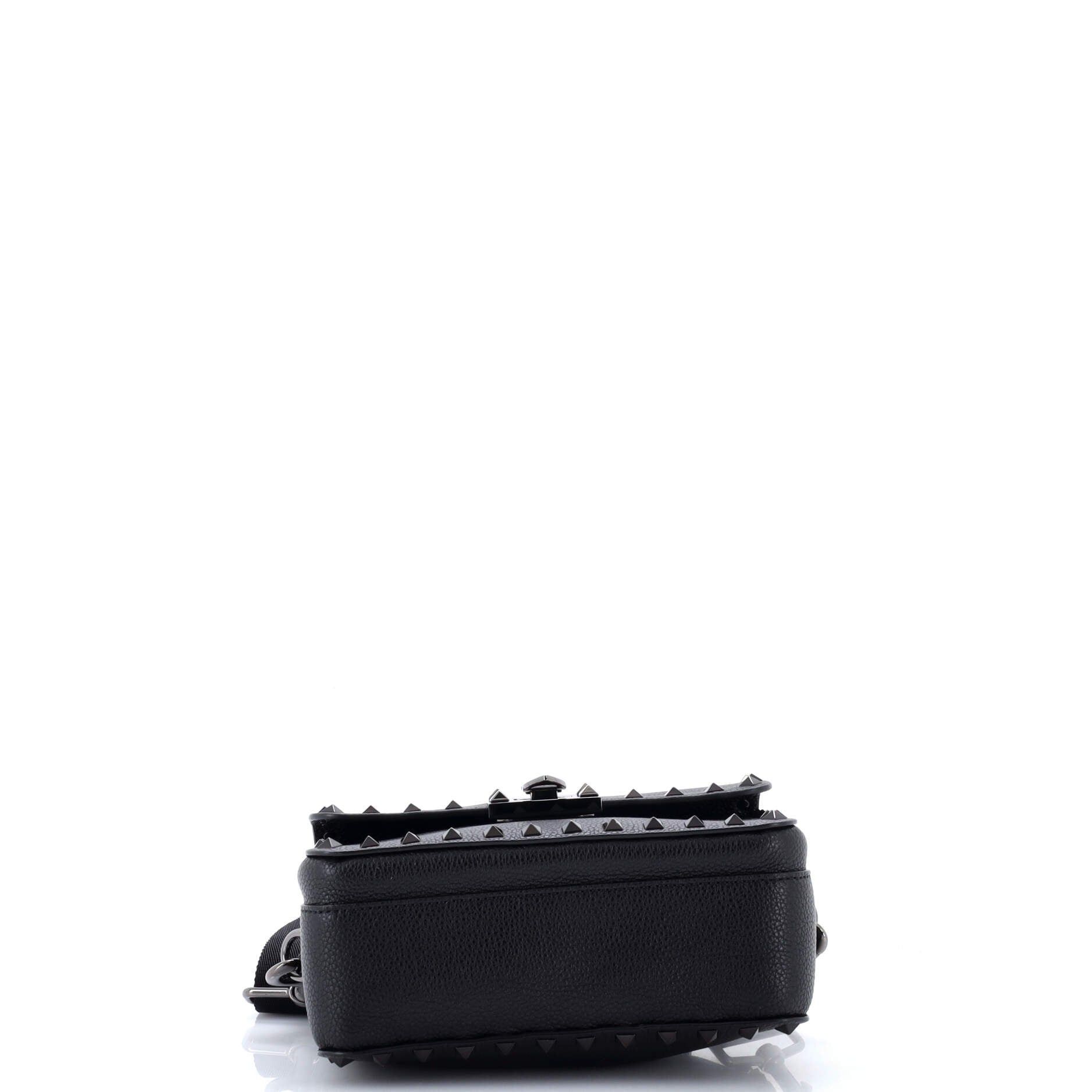 Valentino Rockstud Flip Lock Pocket Camera Crossbody Bag Size ONE SIZE - 4 Thumbnail