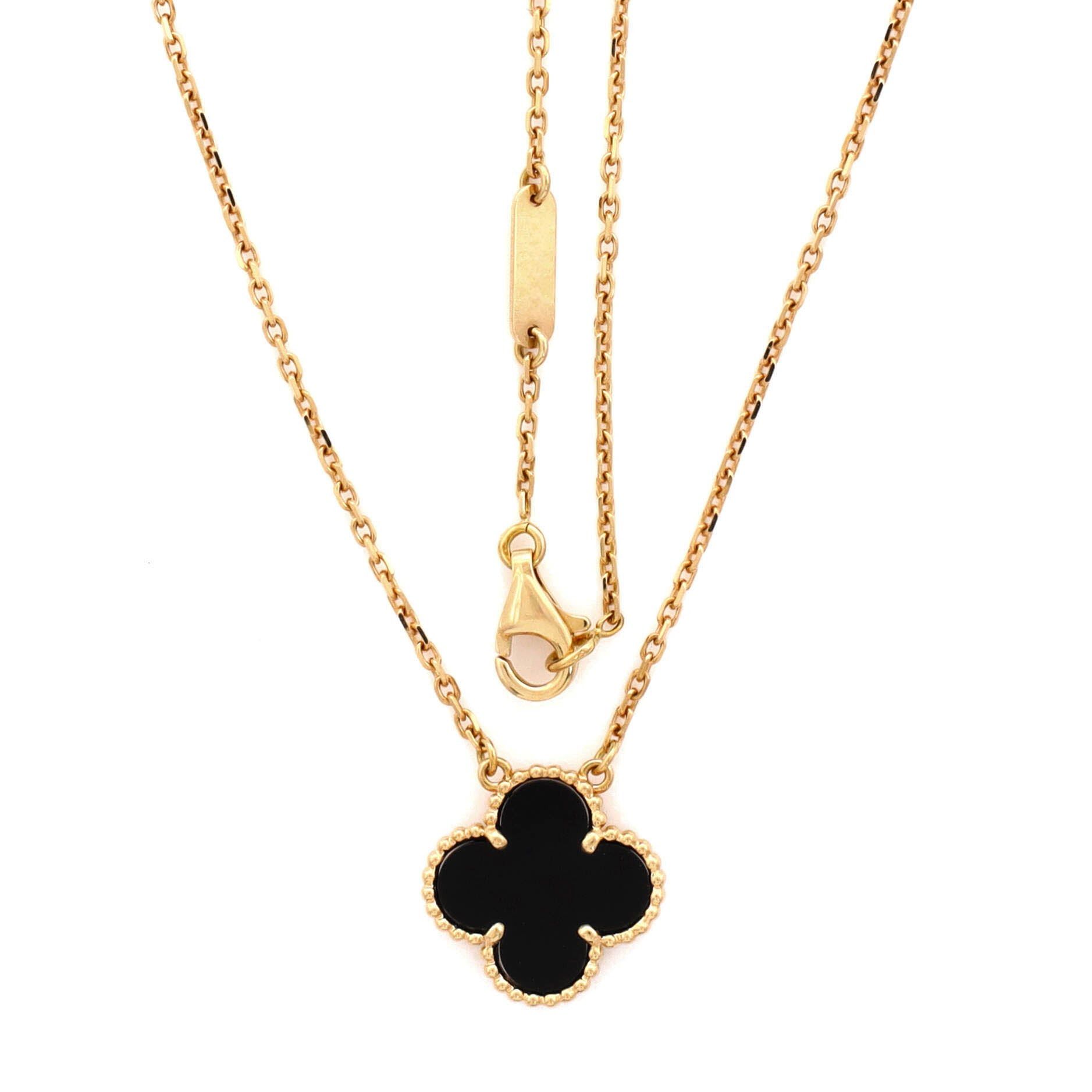 Van Cleef & Arpels Vintage Alhambra Pendant Necklace Size ONE SIZE - 2 Thumbnail