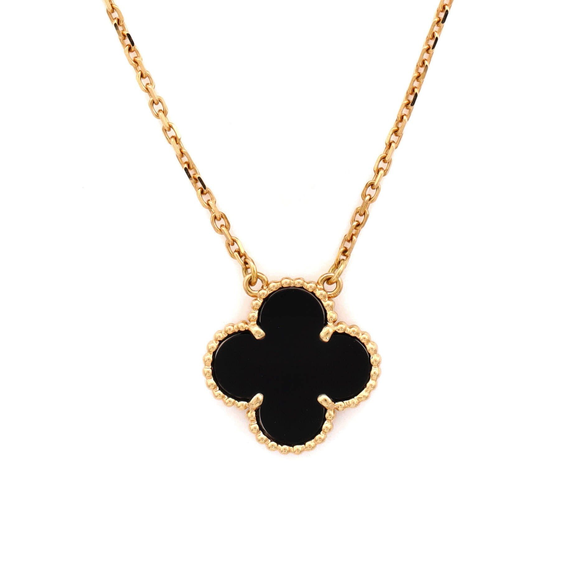 Van Cleef & Arpels Vintage Alhambra Pendant Necklace Size ONE SIZE - 3 Thumbnail