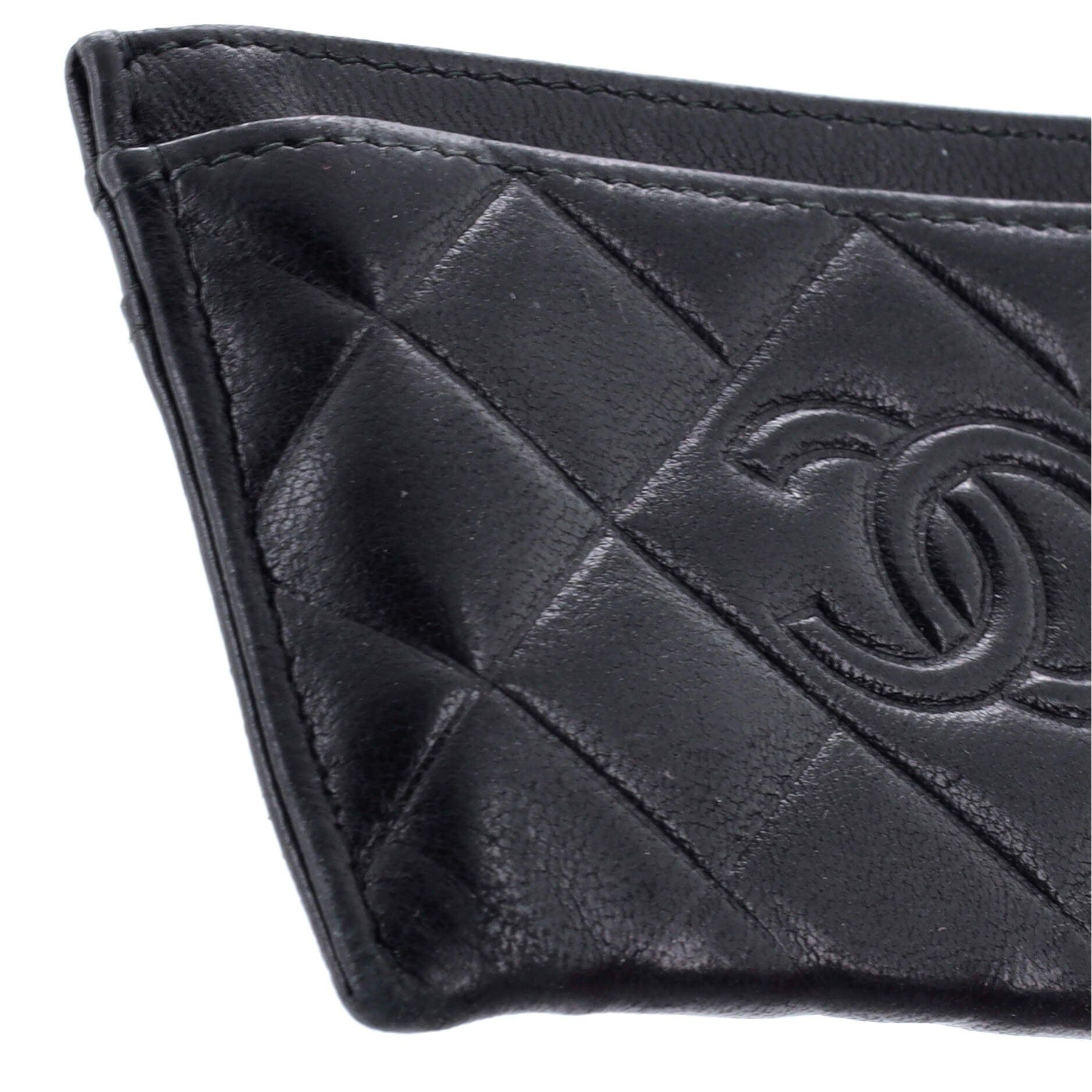 Chanel Diamond CC Card Holder Size ONE SIZE - 6 Thumbnail