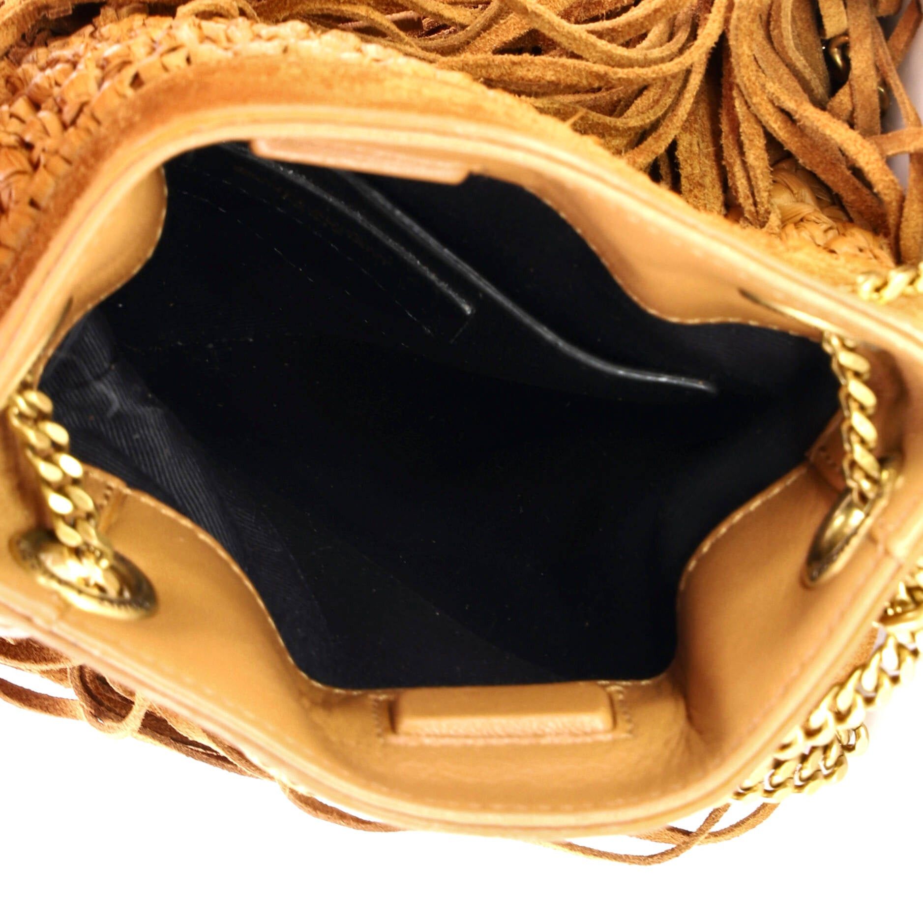 Saint Laurent Paris Grace Fringe Hobo Size ONE SIZE - 5 Thumbnail