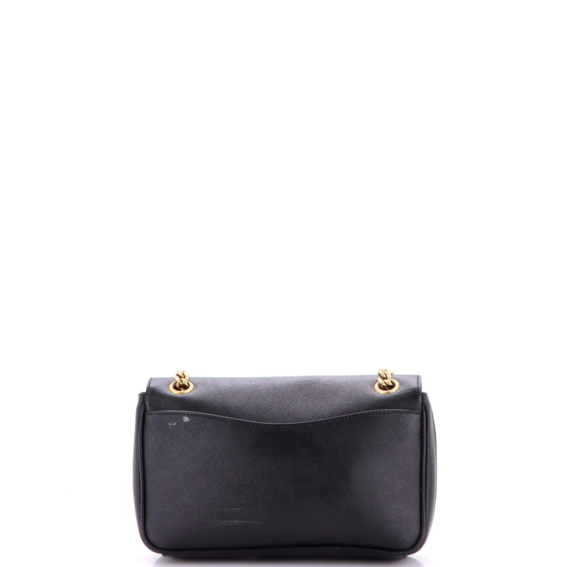 Prada Pattina Flap Shoulder Bag Size ONE SIZE - 3 Thumbnail