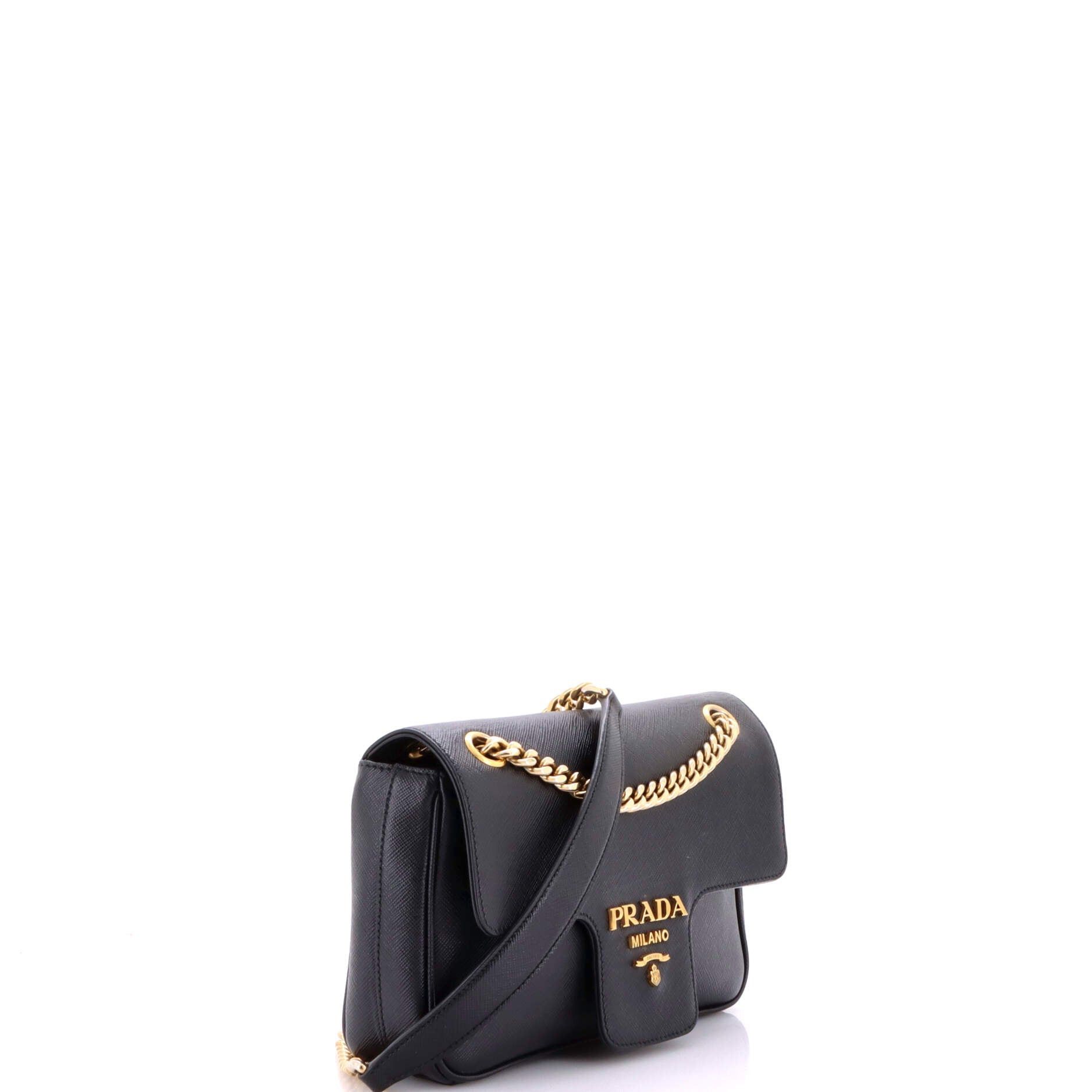 Prada Pattina Flap Shoulder Bag Size ONE SIZE - 2 Thumbnail