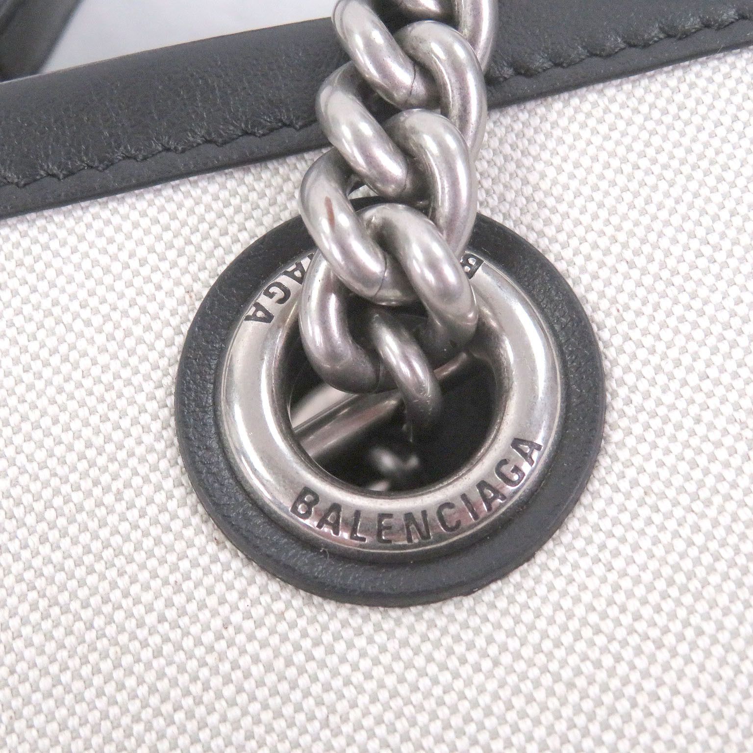 Balenciaga Balenciaga Balenciaga DUTY FREE TOTE Canvas Leather Tote Bag Leather Tote Bag DUTY FREE for USA Size ONE SIZE - 8 Thumbnail
