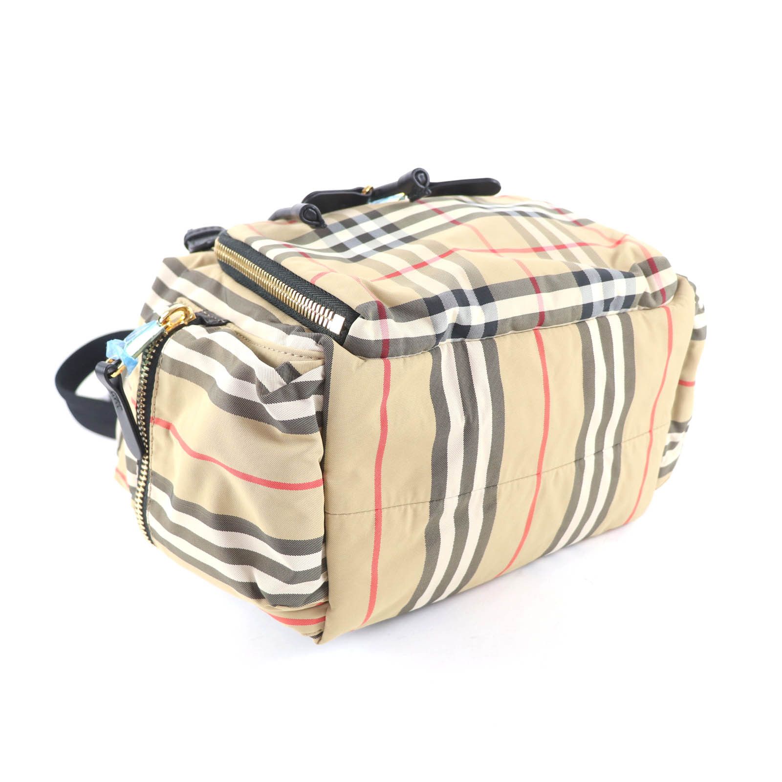 Burberry Burberry Burberry Nova Check Polyamide Backpack Plastic / Synthetic Backpack 8032709 DUTY FREE for USA Size ONE SIZE - 4 Thumbnail