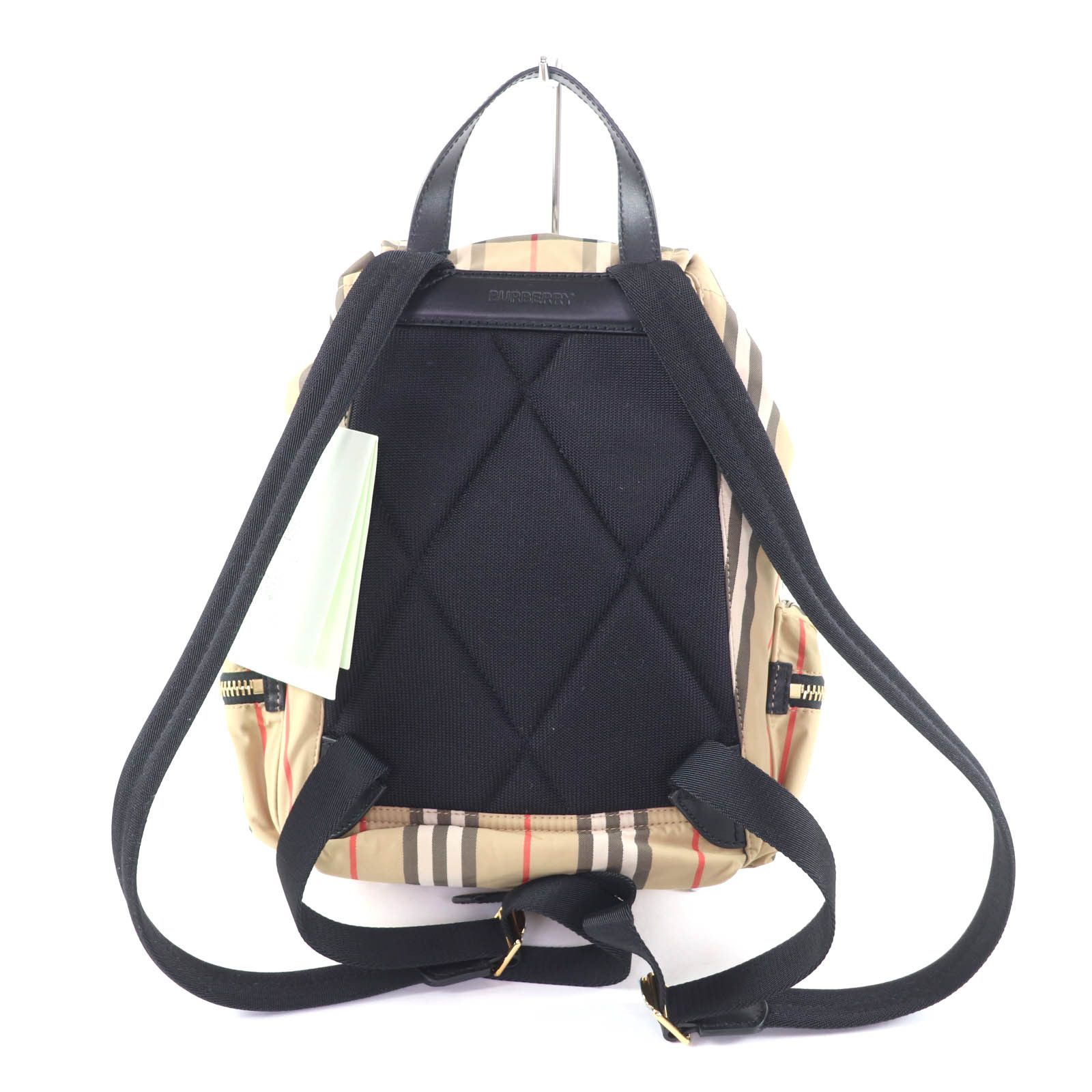 Burberry Burberry Burberry Nova Check Polyamide Backpack Plastic / Synthetic Backpack 8032709 DUTY FREE for USA Size ONE SIZE - 3 Thumbnail