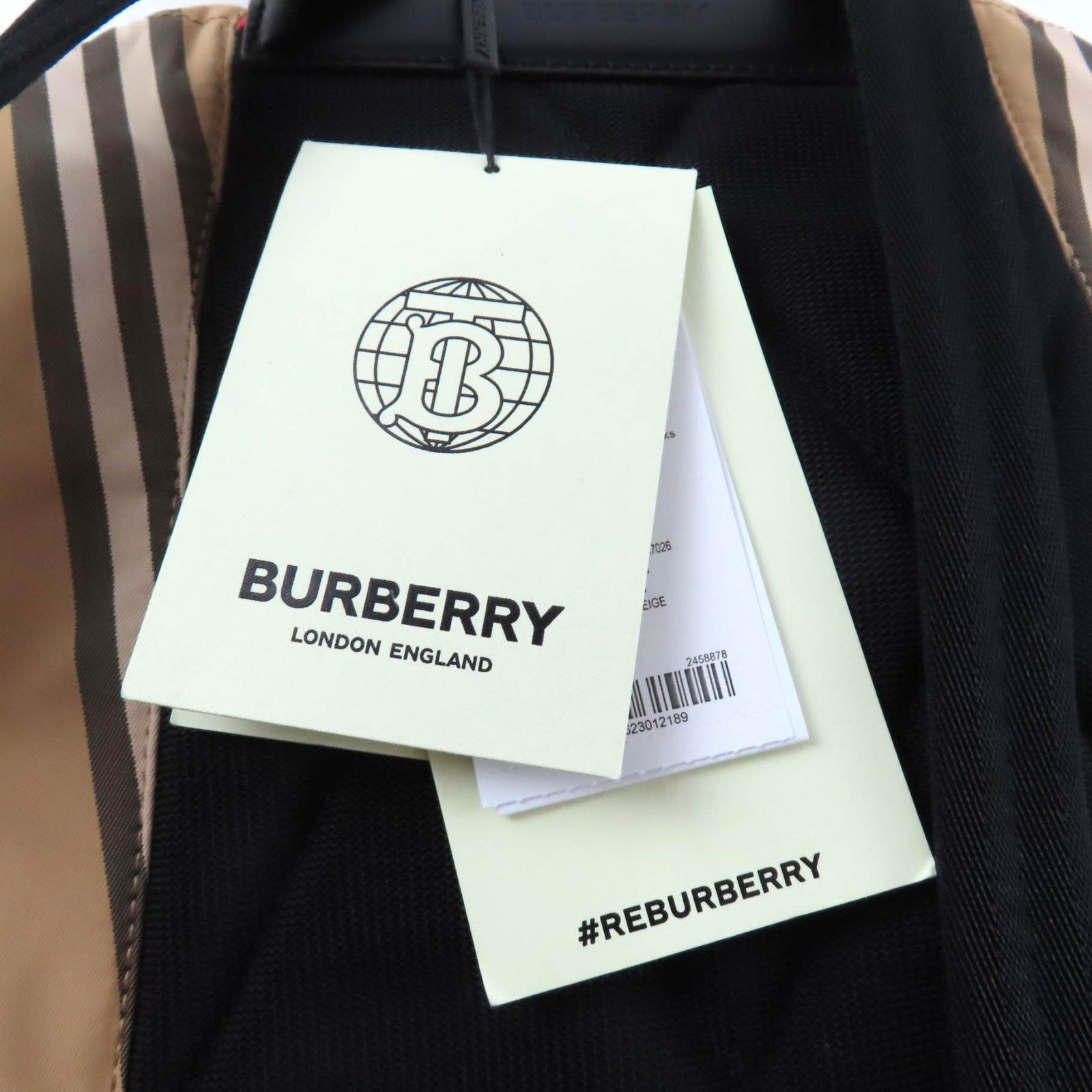 Burberry Burberry Burberry Nova Check Polyamide Backpack Plastic / Synthetic Backpack 8032709 DUTY FREE for USA Size ONE SIZE - 18 Thumbnail