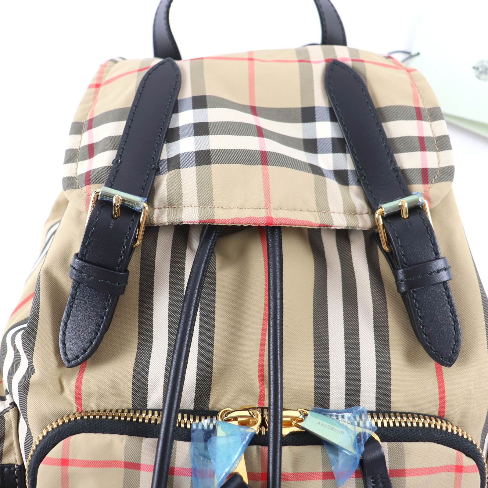 Burberry Burberry Burberry Nova Check Polyamide Backpack Plastic / Synthetic Backpack 8032709 DUTY FREE for USA Size ONE SIZE - 10 Thumbnail