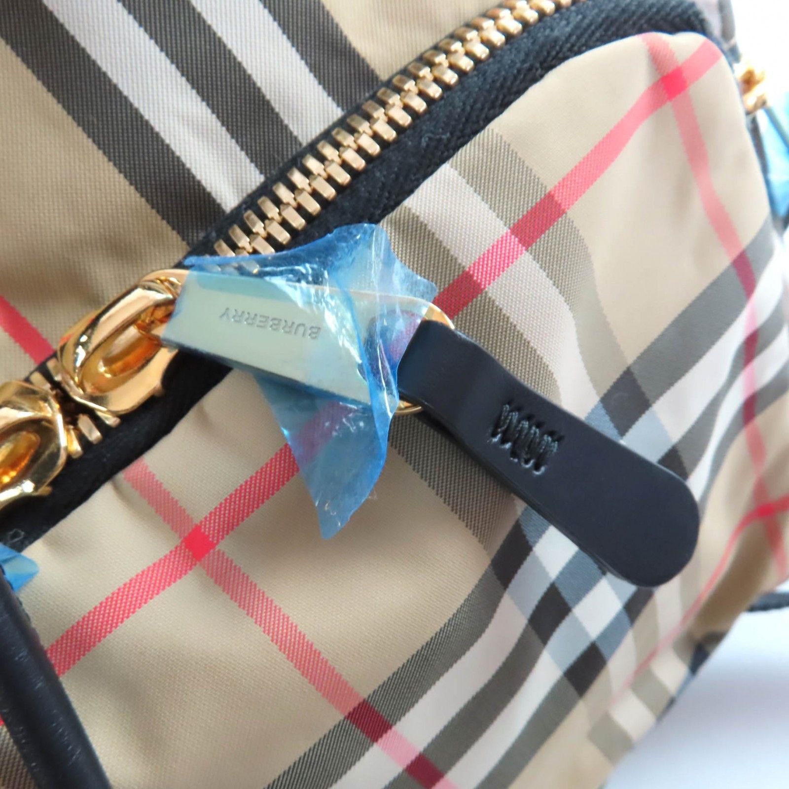 Burberry Burberry Burberry Nova Check Polyamide Backpack Plastic / Synthetic Backpack 8032709 DUTY FREE for USA Size ONE SIZE - 11 Thumbnail