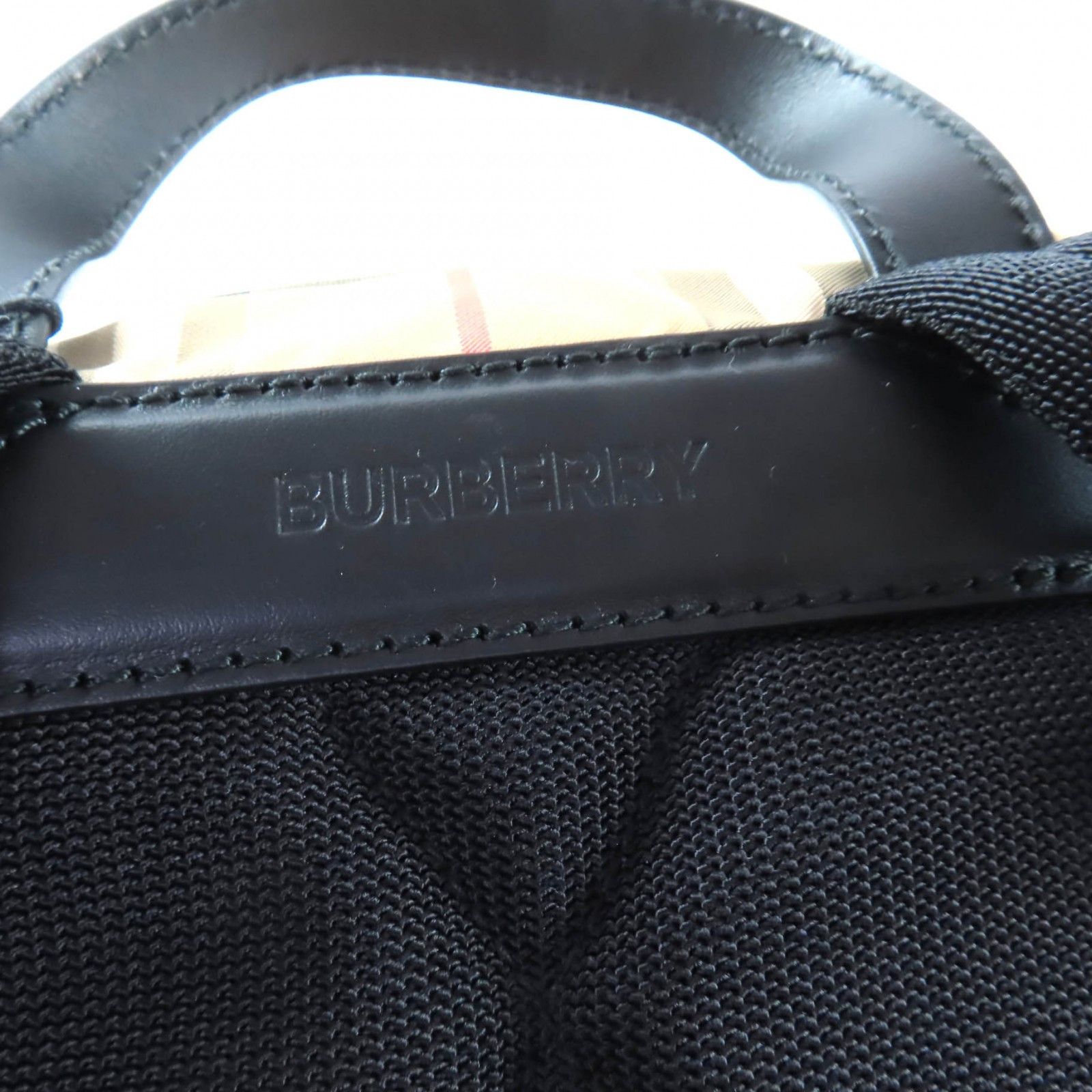 Burberry Burberry Burberry Nova Check Polyamide Backpack Plastic / Synthetic Backpack 8032709 DUTY FREE for USA Size ONE SIZE - 12 Thumbnail