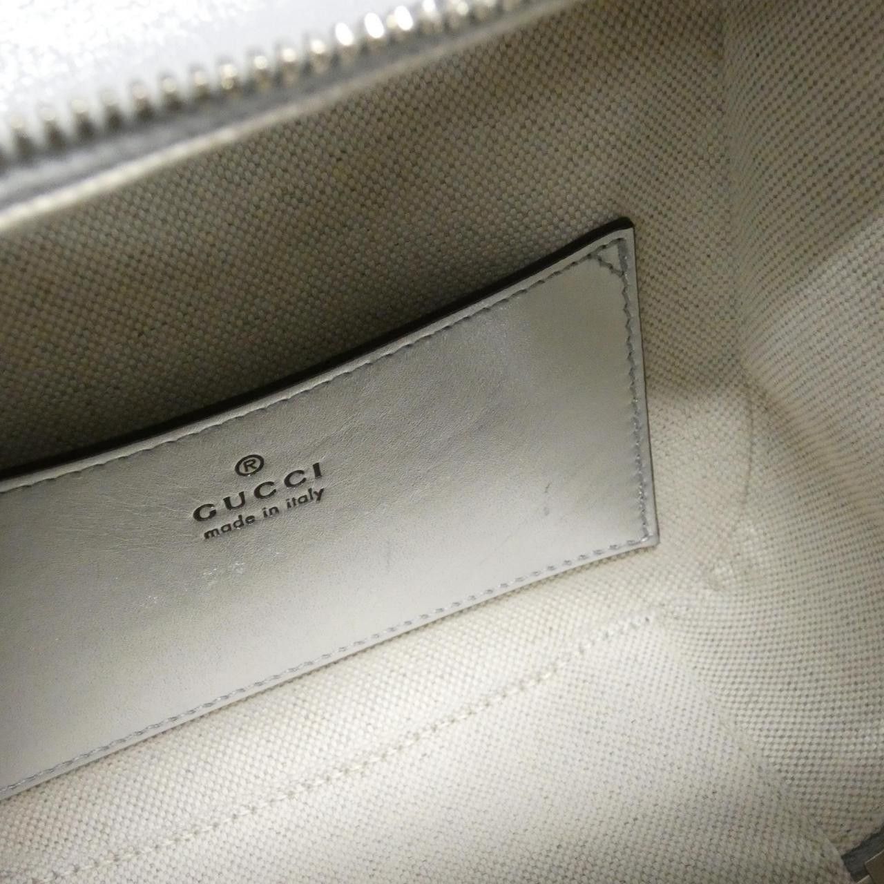 Gucci Gucci Gucci Blondie Metallic Leather Shoulder Bag Leather Crossbody Bag 744434AACBO DUTY FREE for USA Size ONE SIZE - 7 Thumbnail