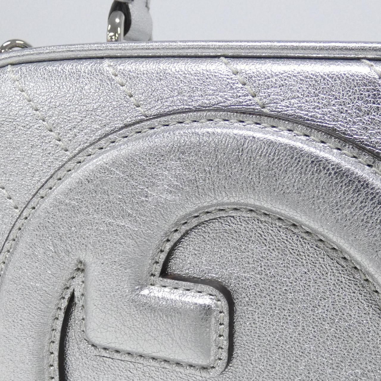 Gucci Gucci Gucci Blondie Metallic Leather Shoulder Bag Leather Crossbody Bag 744434AACBO DUTY FREE for USA Size ONE SIZE - 4 Thumbnail
