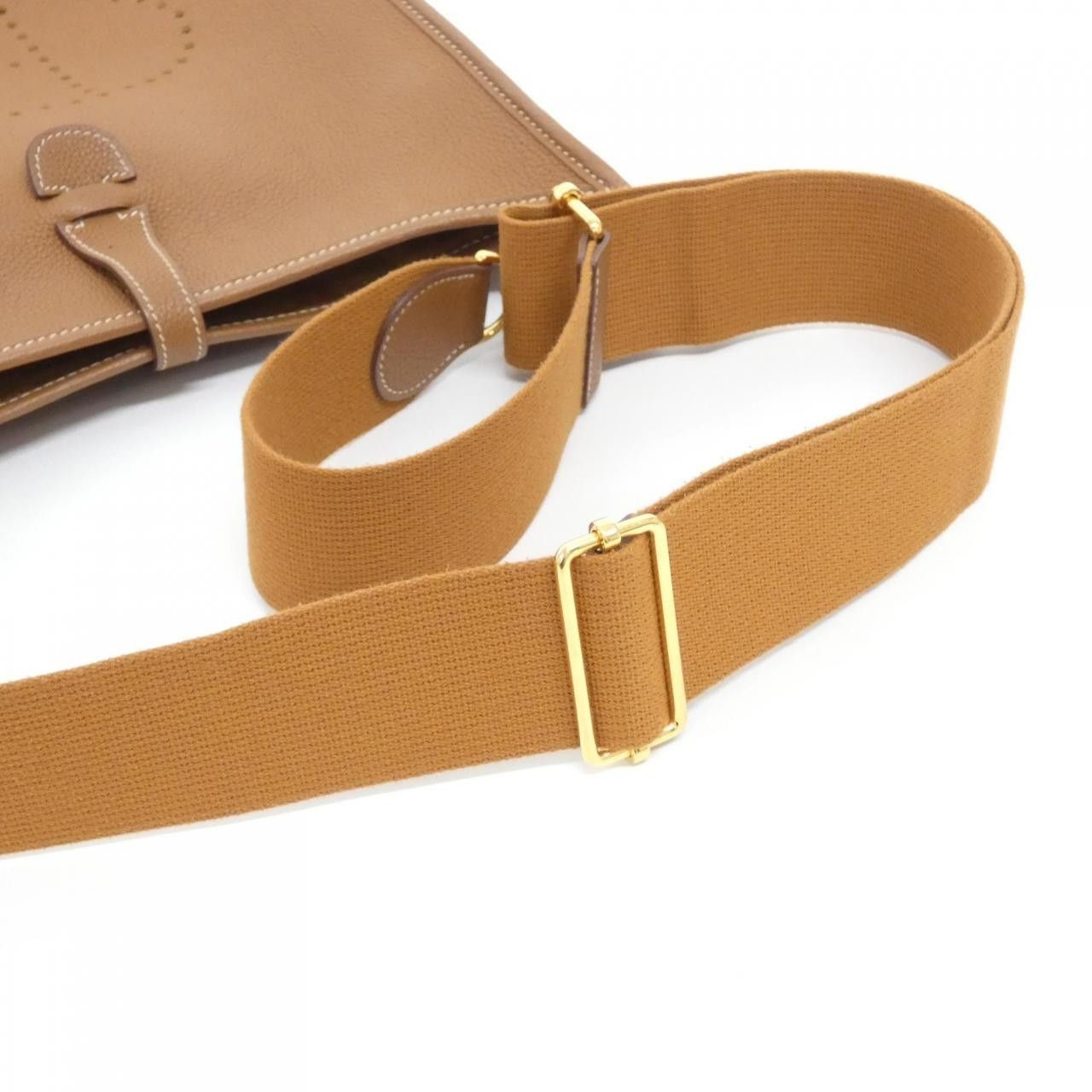 Hermes Hermes Hermes Evelyne3 PM Taurillon Clemence shoulder bag Leather Shoulder Bag Stamp U DUTY FREE for USA Size ONE SIZE - 8 Thumbnail