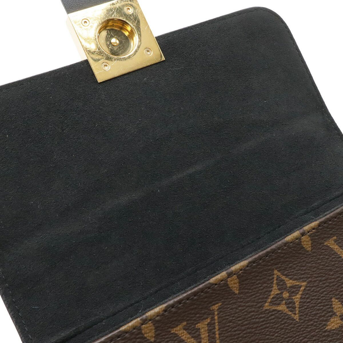 Louis Vuitton Louis Vuitton Louis Vuitton Rocky BB Monogram Handbag Textile Crossbody Bag M44141 DUTY FREE for USA Size ONE SIZE - 9 Thumbnail