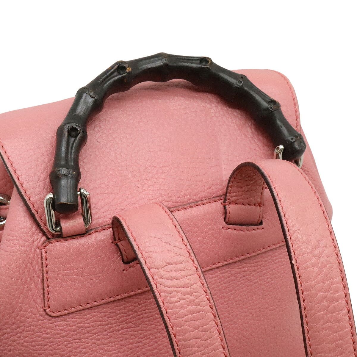 Gucci Gucci Gucci Leather 2way Backpack Leather Backpack 370833 DUTY FREE for USA Size ONE SIZE - 4 Thumbnail