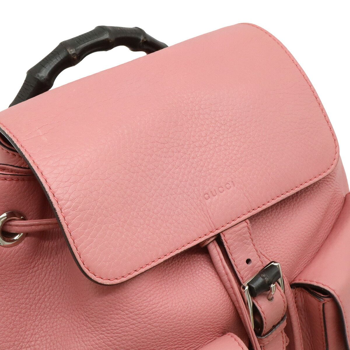 Gucci Gucci Gucci Leather 2way Backpack Leather Backpack 370833 DUTY FREE for USA Size ONE SIZE - 7 Thumbnail