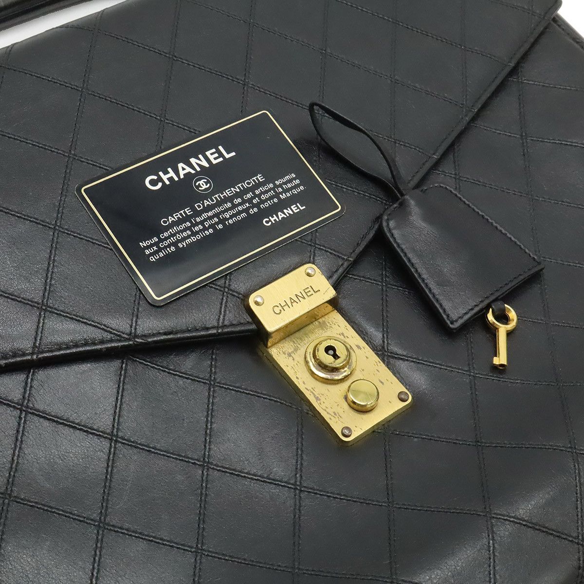 Chanel Chanel Chanel Bicolore Leather Business Bag Leather Business Bag DUTY FREE for USA Size ONE SIZE - 9 Thumbnail