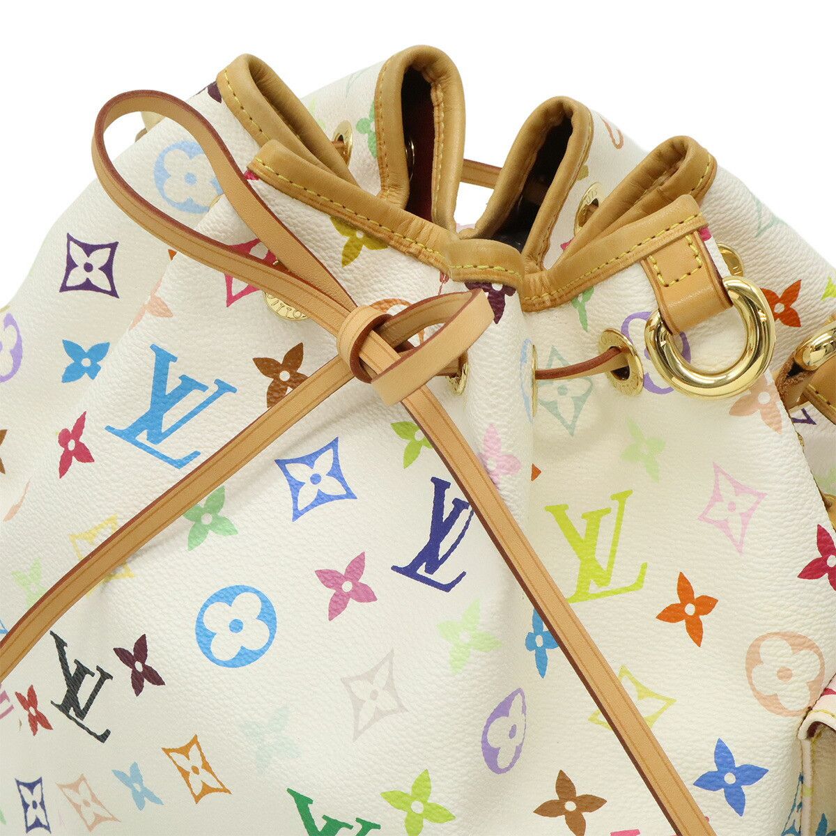 Louis Vuitton Louis Vuitton Louis Vuitton Petit Noe Monogram Multicolore shoulder bag Textile Shoulder Bag M42229 DUTY FREE for USA Size ONE SIZE - 4 Thumbnail