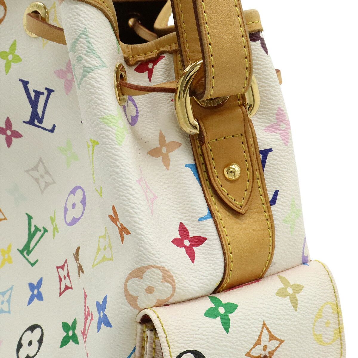 Louis Vuitton Louis Vuitton Louis Vuitton Petit Noe Monogram Multicolore shoulder bag Textile Shoulder Bag M42229 DUTY FREE for USA Size ONE SIZE - 6 Thumbnail