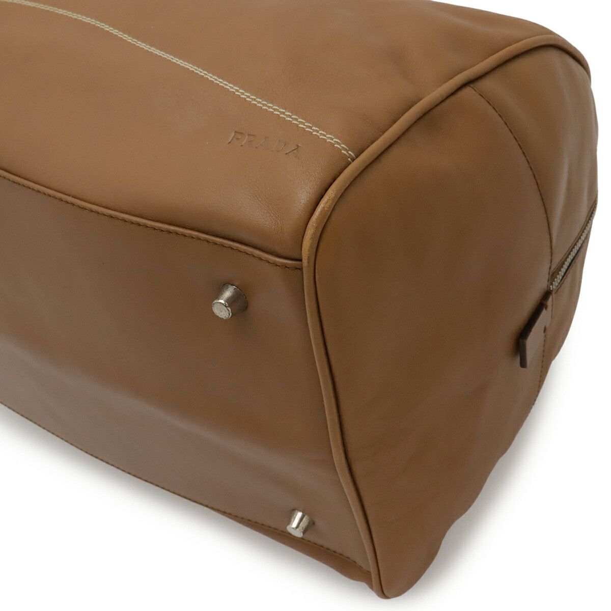 Prada Prada Prada Leather 2way Boston Bag Leather Handbag DUTY FREE for USA Size ONE SIZE - 3 Thumbnail