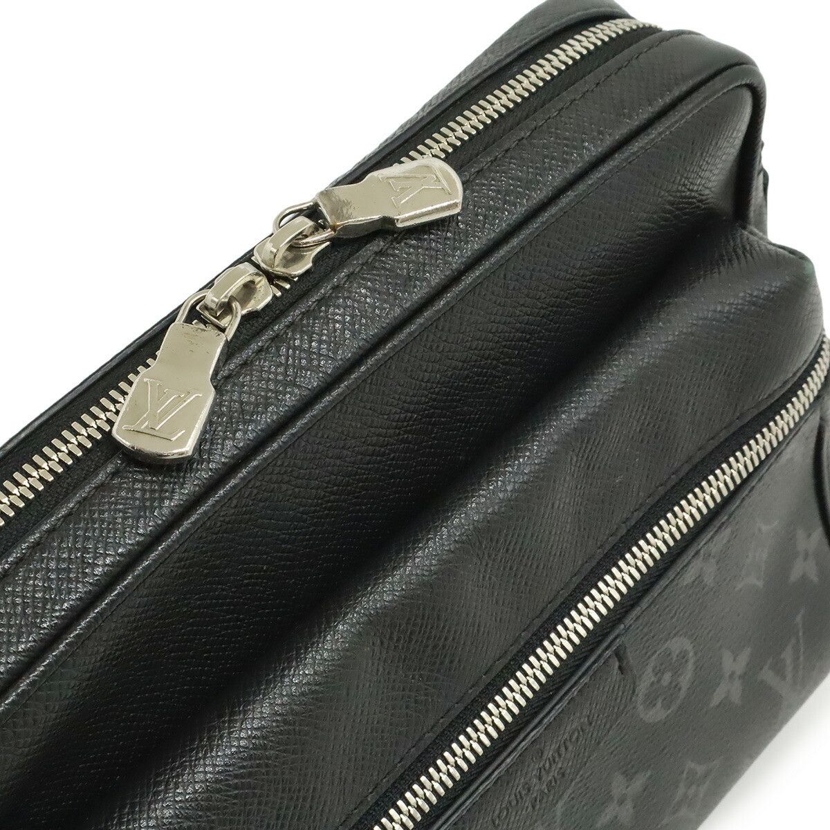 Louis Vuitton Louis Vuitton Louis Vuitton Outdoor Messenger PM Monogram Eclipse Taiga Shoulder Bag Textile Crossbody Bag M30233 DUTY FREE for USA Size ONE SIZE - 7 Thumbnail