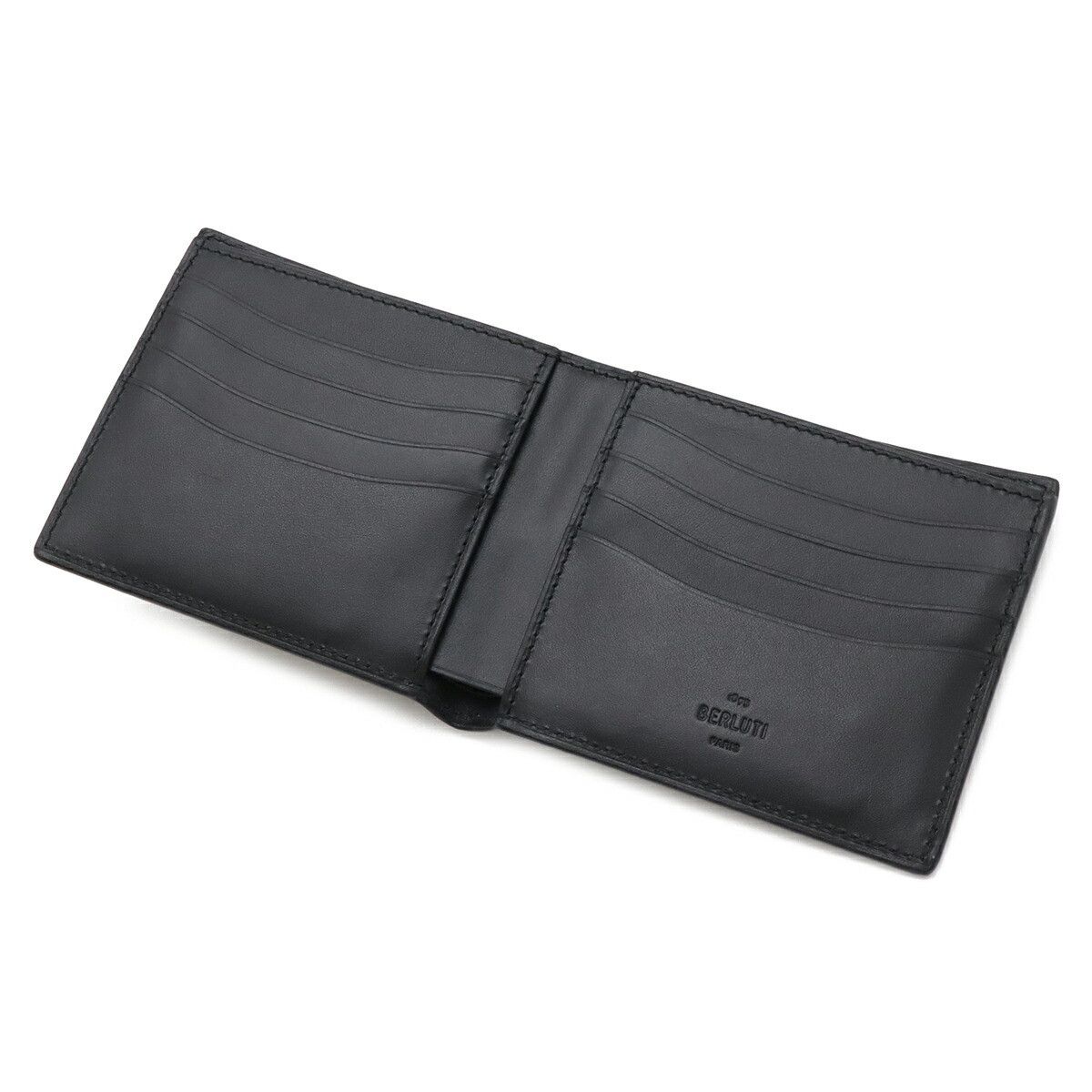 Berluti Berluti Berluti Scritto Leather Bifold Wallet Leather Short Wallet DUTY FREE for USA Size ONE SIZE - 4 Thumbnail