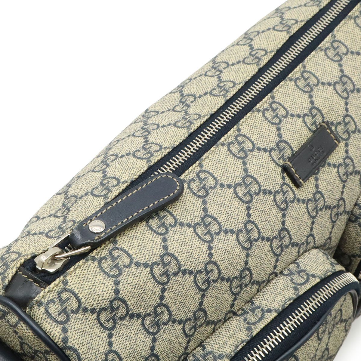 Gucci Gucci Gucci GG Supreme PVC Coated Canvas Leather Shoulder Bag Textile Shoulder Bag 246881 DUTY FREE for USA Size ONE SIZE - 5 Thumbnail
