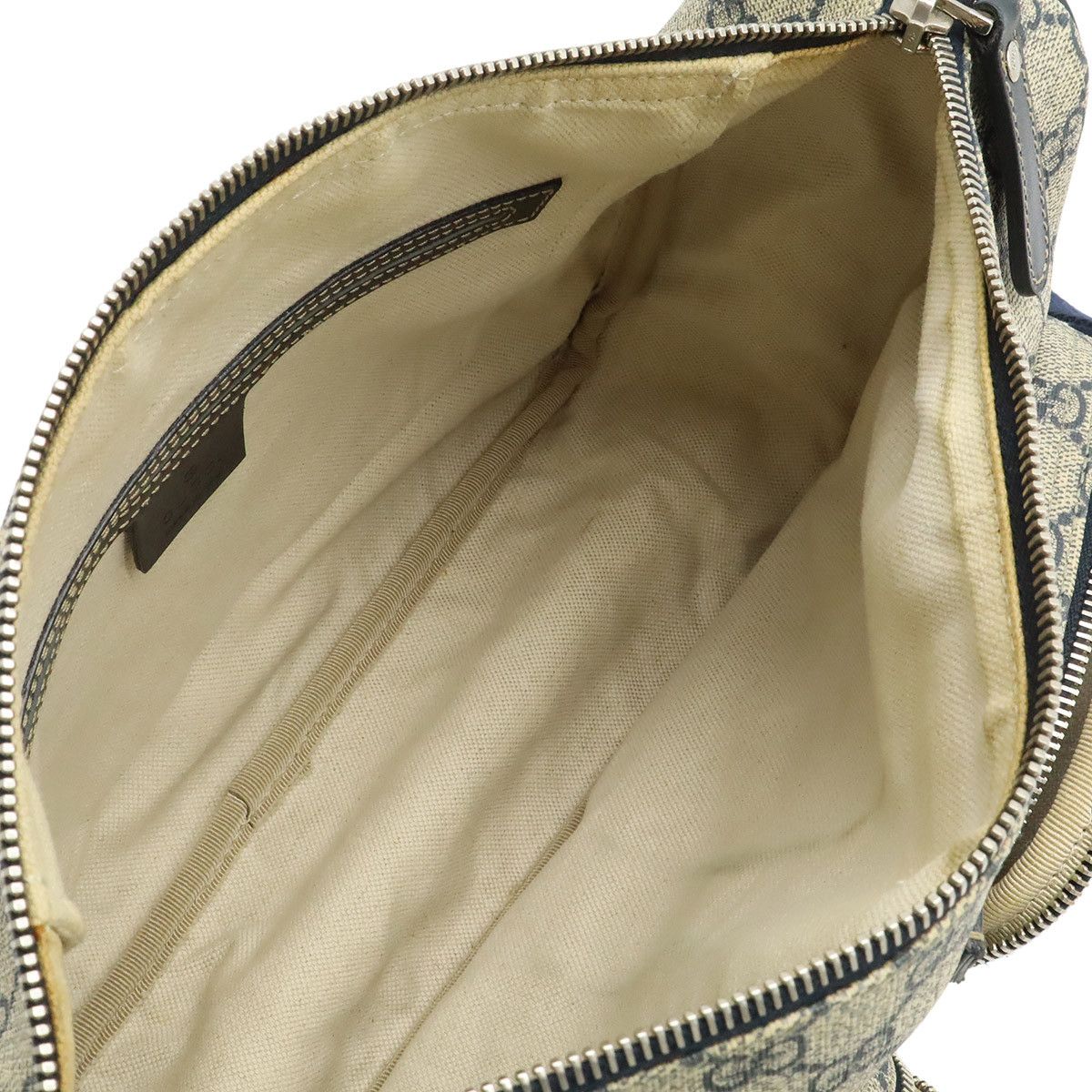 Gucci Gucci Gucci GG Supreme PVC Coated Canvas Leather Shoulder Bag Textile Shoulder Bag 246881 DUTY FREE for USA Size ONE SIZE - 6 Thumbnail