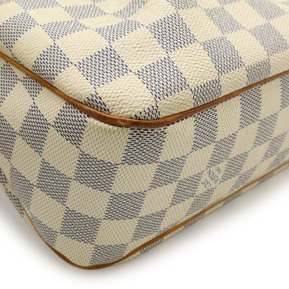 Louis Vuitton Louis Vuitton Louis Vuitton Siracusa PM Damier Azur shoulder bag Textile Crossbody Bag N41113 DUTY FREE for USA Size ONE SIZE - 3 Thumbnail
