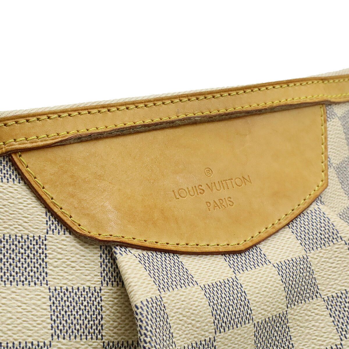 Louis Vuitton Louis Vuitton Louis Vuitton Siracusa PM Damier Azur shoulder bag Textile Crossbody Bag N41113 DUTY FREE for USA Size ONE SIZE - 9 Thumbnail
