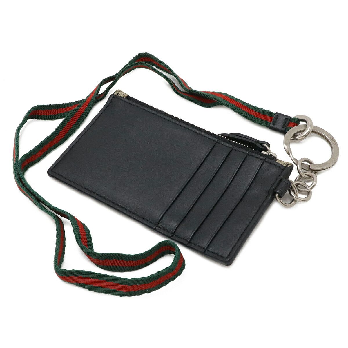 Gucci Gucci Gucci GG Supreme Leather Card Holder Leather Coin Case 523903 DUTY FREE for USA Size ONE SIZE - 2 Thumbnail