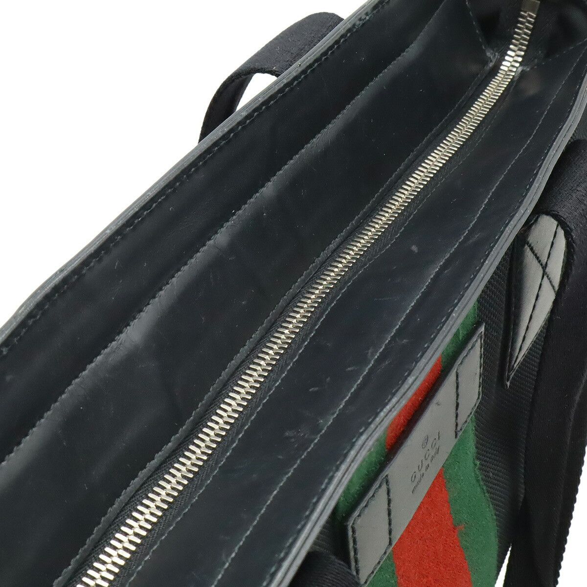 Gucci Gucci Gucci Nylon Canvas Tote Bag Textile Tote Bag 631245 DUTY FREE for USA Size ONE SIZE - 6 Thumbnail