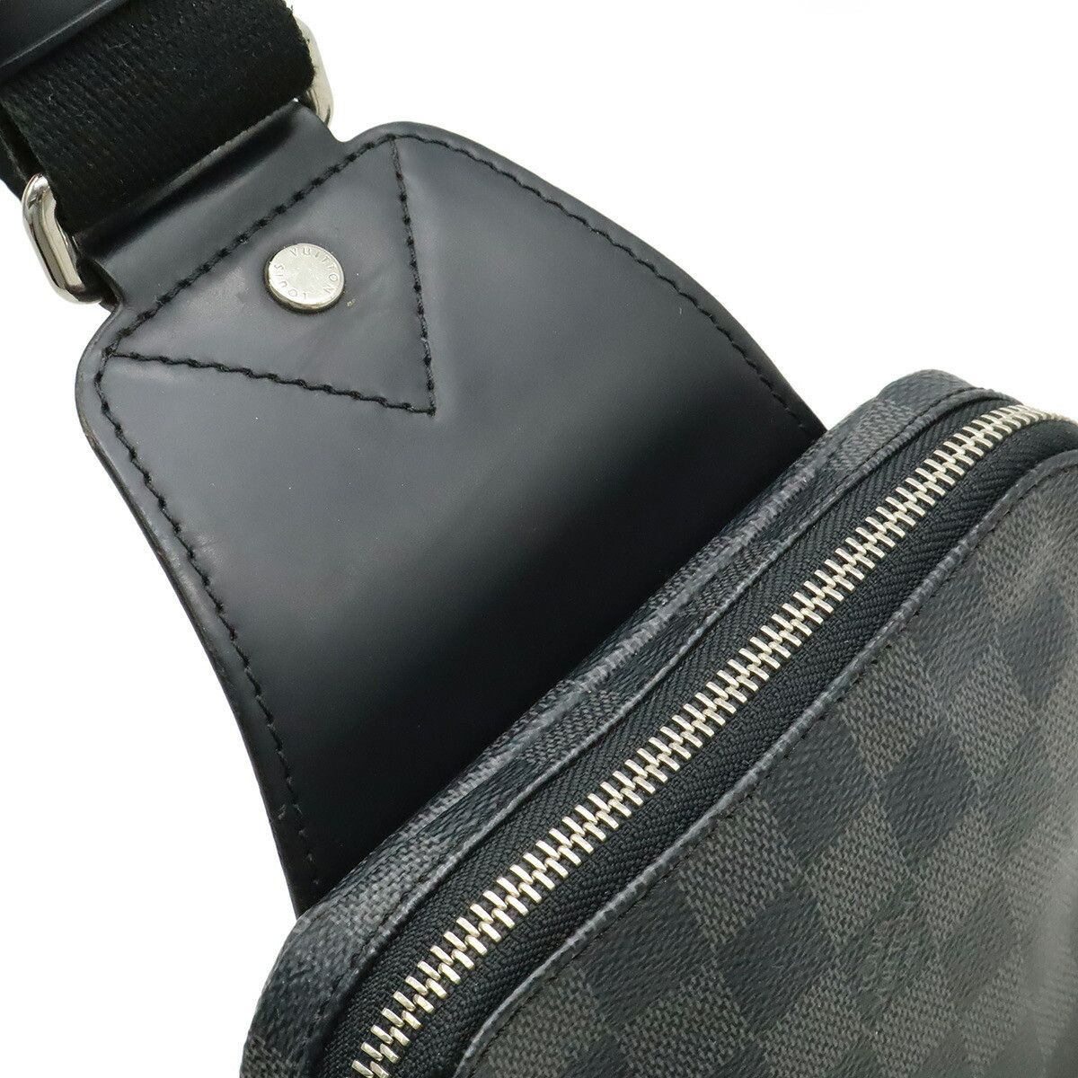 Louis Vuitton Louis Vuitton Louis Vuitton Avenue Damier Graphite shoulder bag Textile Shoulder Bag N41719 DUTY FREE for USA Size ONE SIZE - 4 Thumbnail