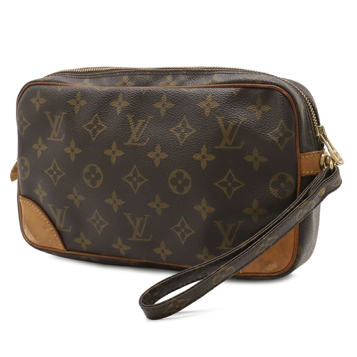 Louis Vuitton Louis Vuitton Louis Vuitton Marly Dragonne Monogram clutch bag Textile Handbag M51825 DUTY FREE for USA Size ONE SIZE - 2 Thumbnail