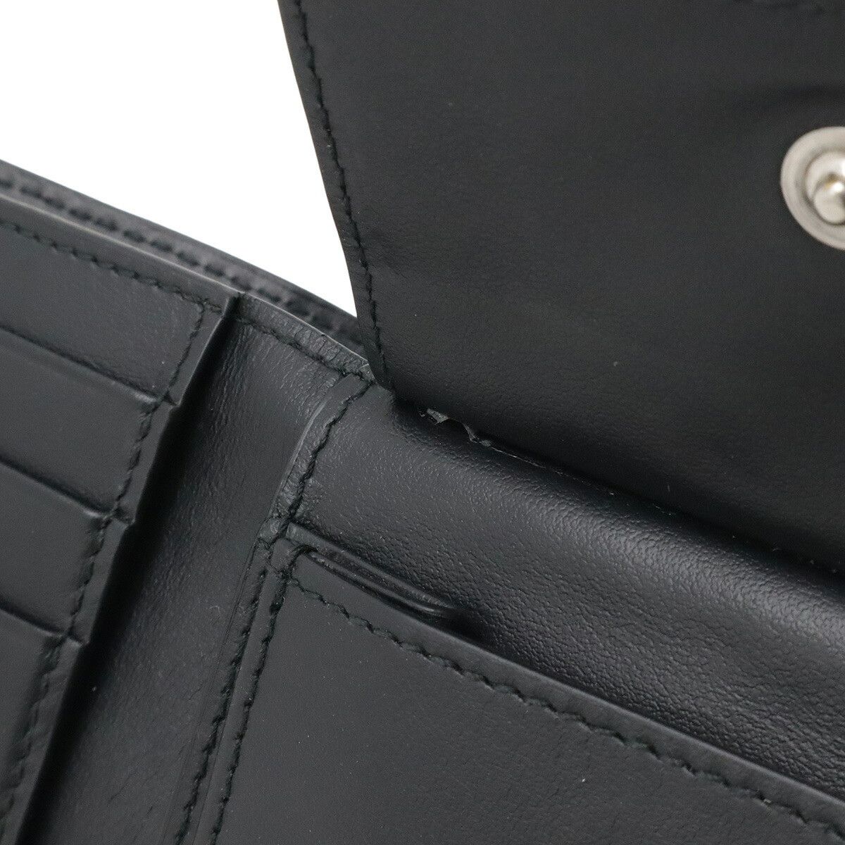 Bottega Veneta Bottega Veneta Bottega Veneta Maxi Intrecciato Leather Wallet Leather Short Wallet 749455 DUTY FREE for USA Size ONE SIZE - 6 Thumbnail