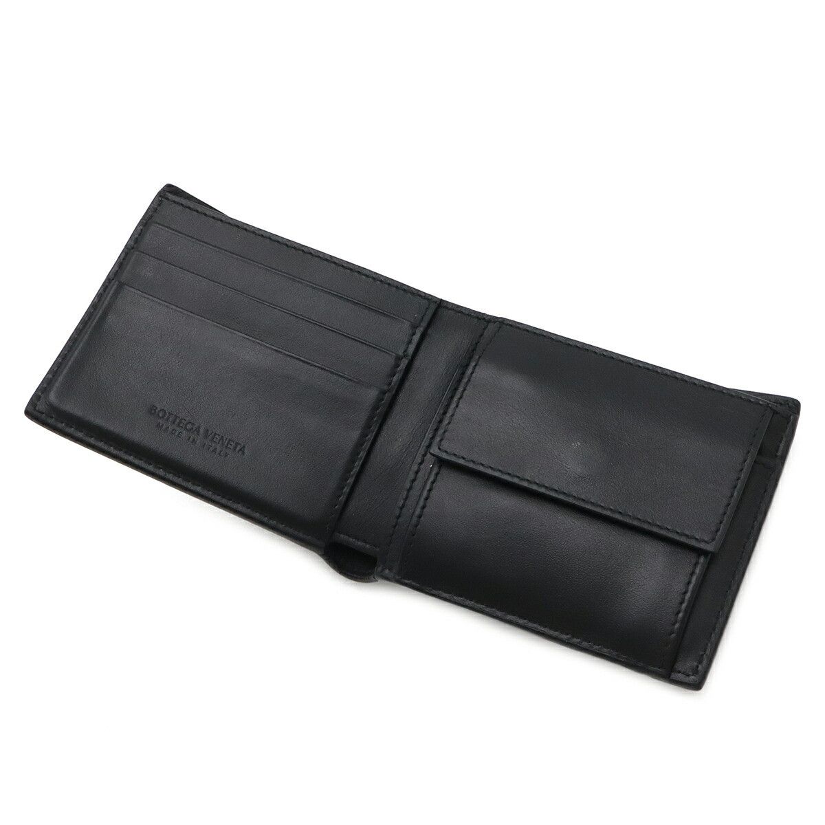 Bottega Veneta Bottega Veneta Bottega Veneta Maxi Intrecciato Leather Wallet Leather Short Wallet 749455 DUTY FREE for USA Size ONE SIZE - 4 Thumbnail