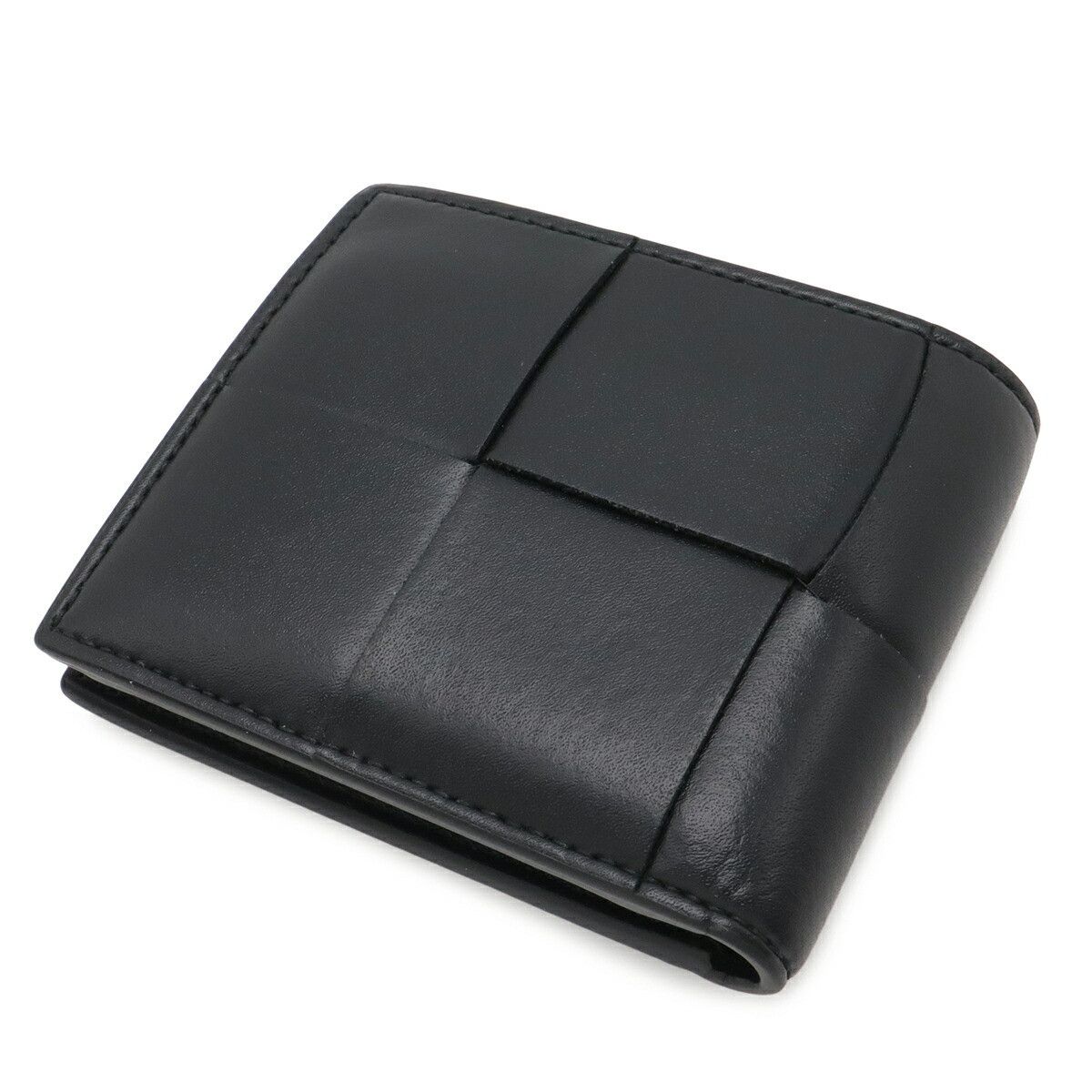 Bottega Veneta Bottega Veneta Bottega Veneta Maxi Intrecciato Leather Wallet Leather Short Wallet 749455 DUTY FREE for USA Size ONE SIZE - 2 Thumbnail