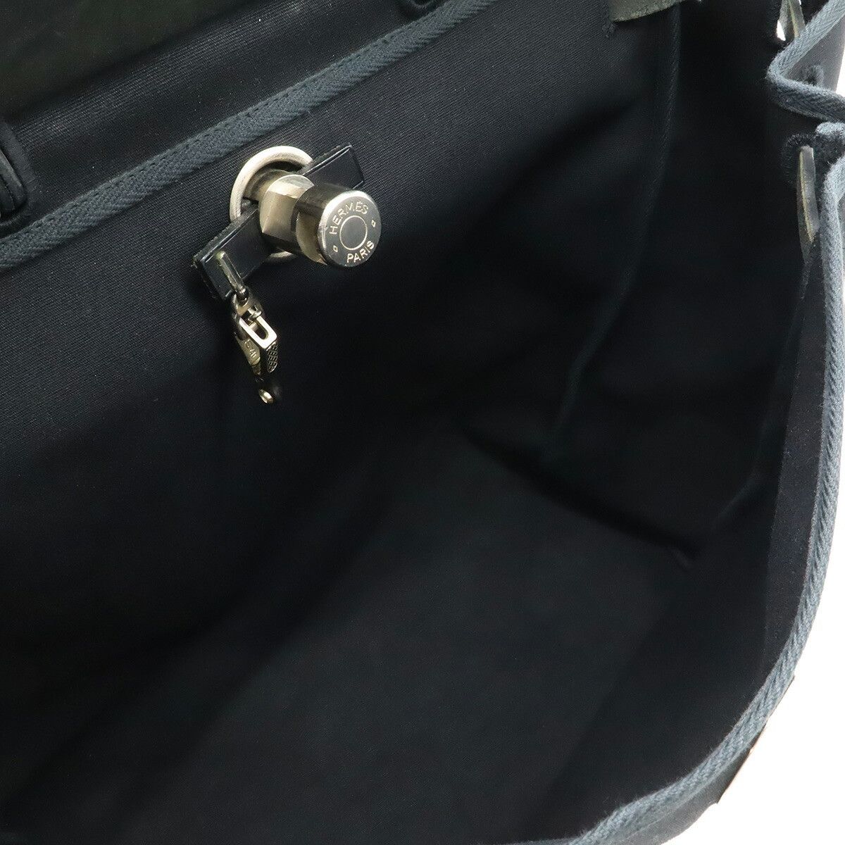 Hermes Hermes Hermes Herbag GM Canvas 2way bag Leather Shoulder Bag D DUTY FREE for USA Size ONE SIZE - 8 Thumbnail