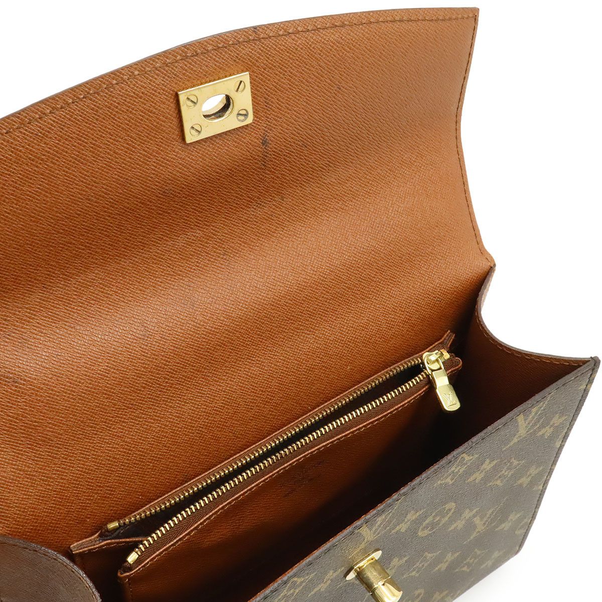 Louis Vuitton Louis Vuitton Louis Vuitton Malseille Monogram Handbag Textile Handbag M51379 DUTY FREE for USA Size ONE SIZE - 6 Thumbnail