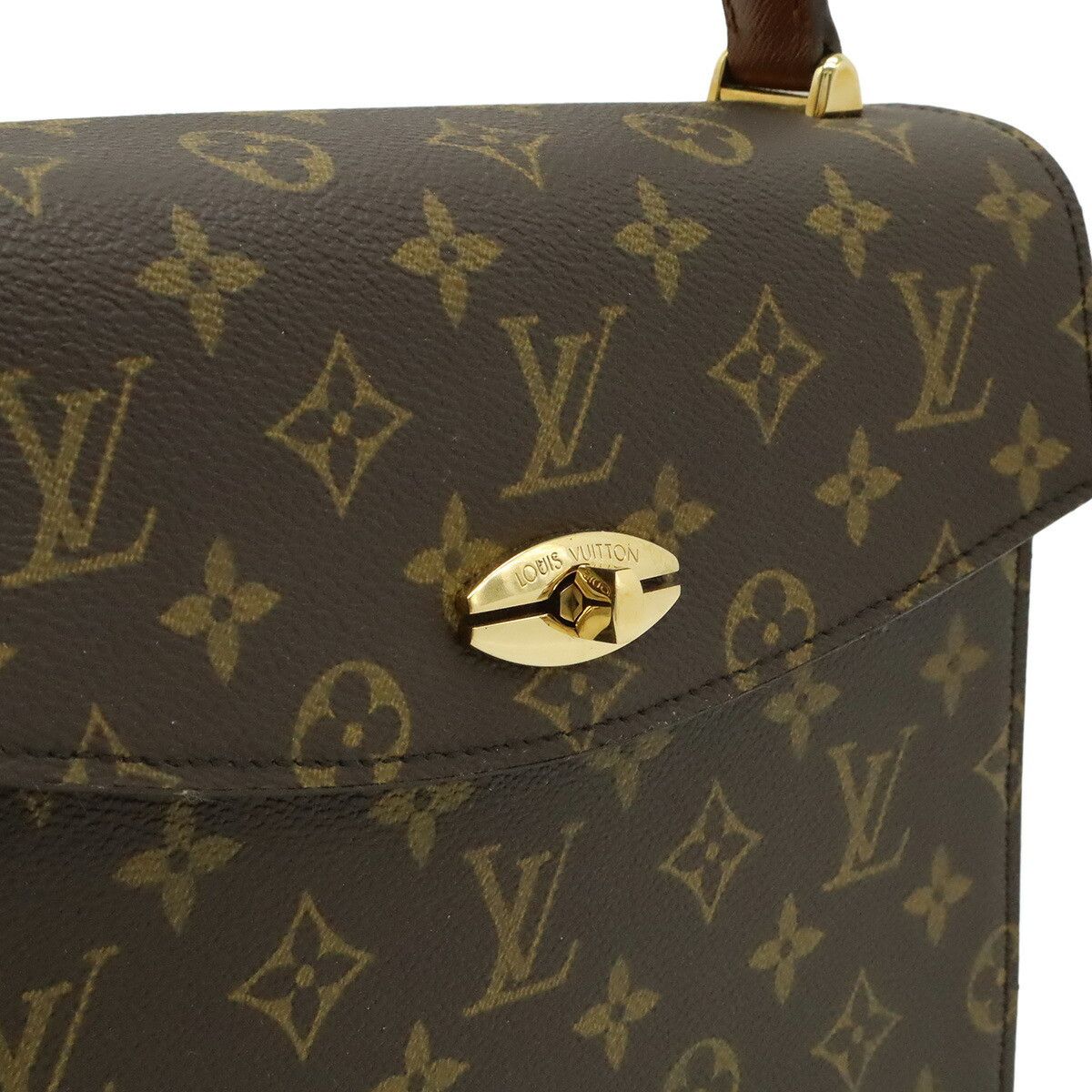 Louis Vuitton Louis Vuitton Louis Vuitton Malseille Monogram Handbag Textile Handbag M51379 DUTY FREE for USA Size ONE SIZE - 9 Thumbnail