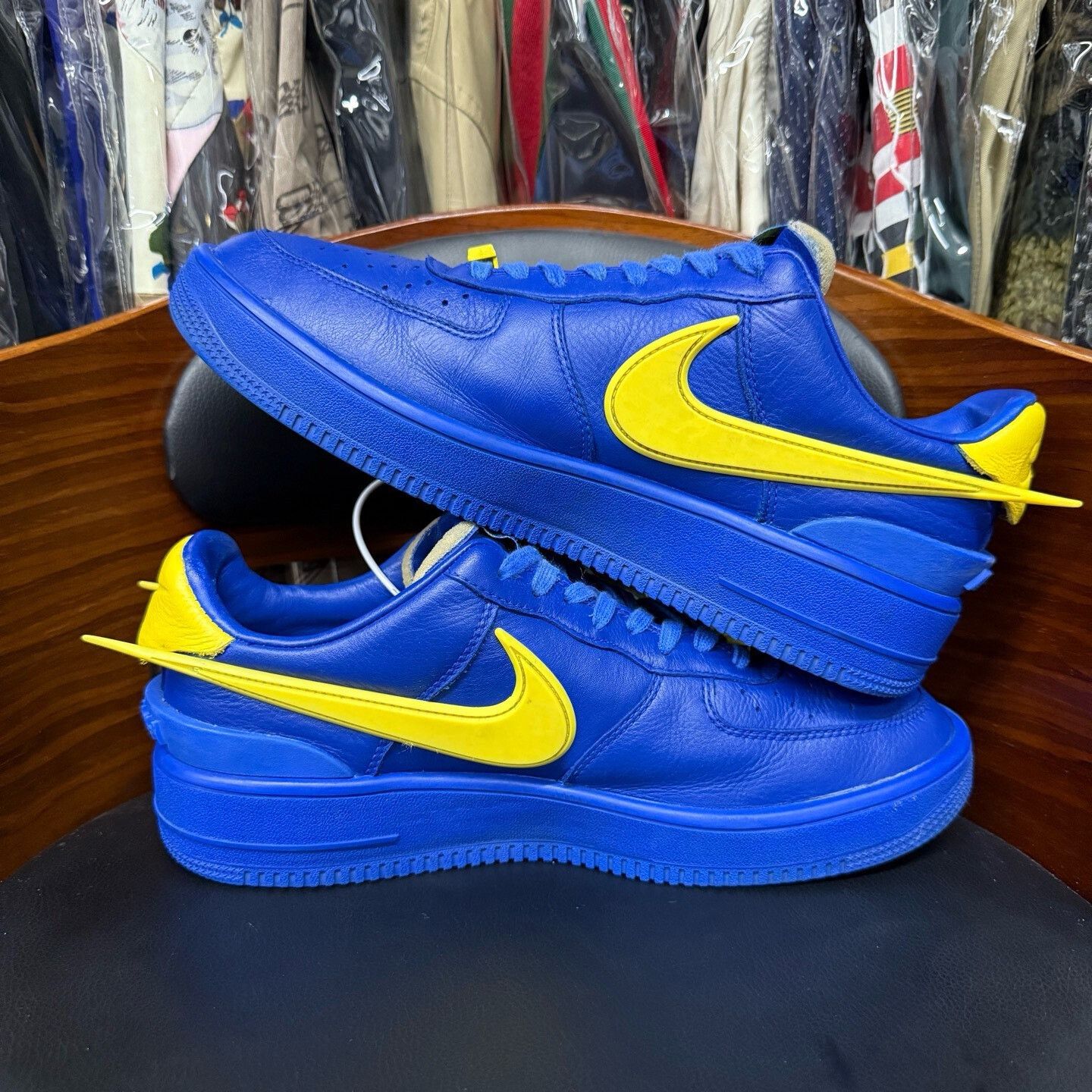 Nike Ambush AF1 Collab Yellow Lowtop Sneakers 43 Men Size US 10 / EU 43 - 7 Thumbnail