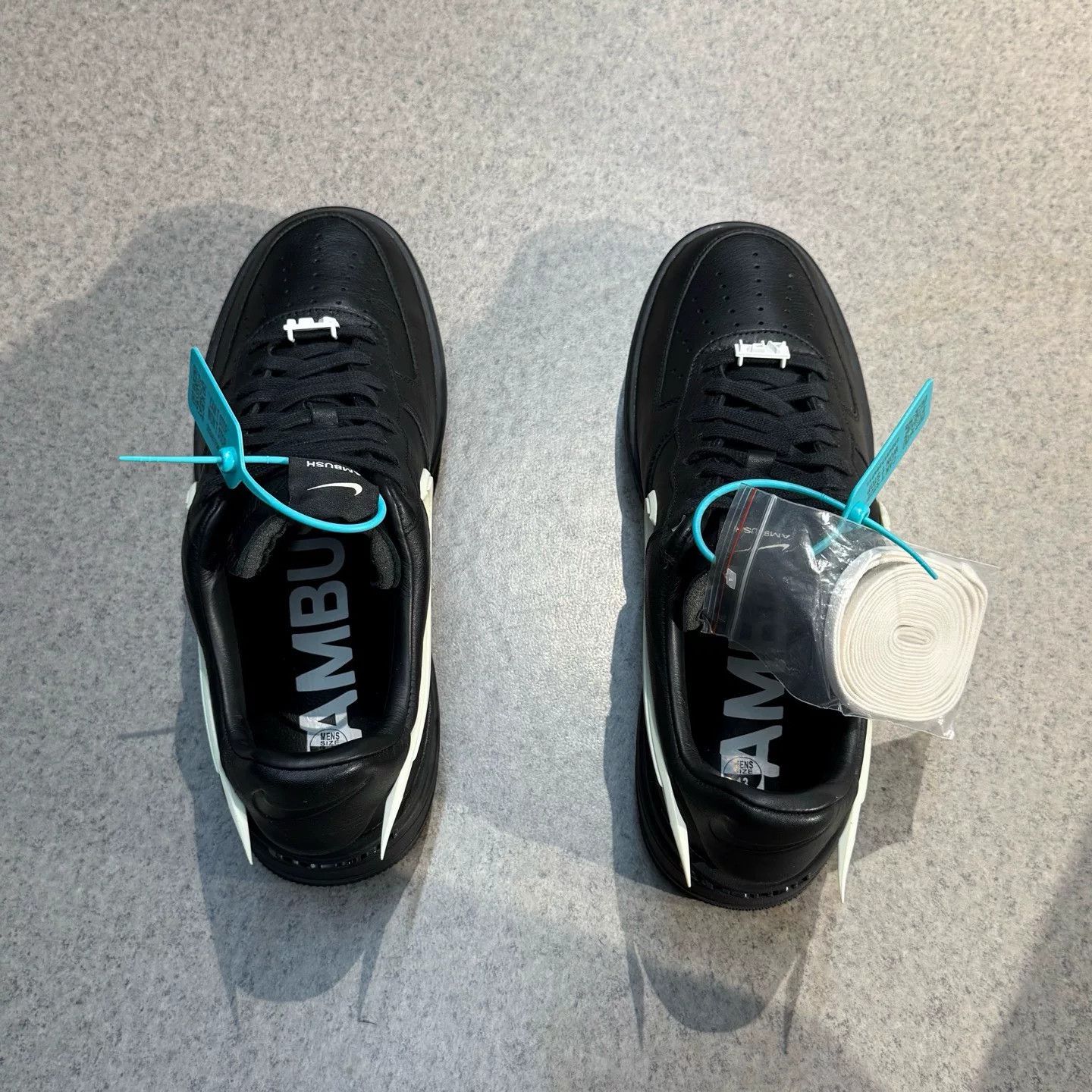 Nike Ambush AF1 Black Lowtop Sneakers 47.5 Men Size US 14 / EU 47 - 5 Thumbnail