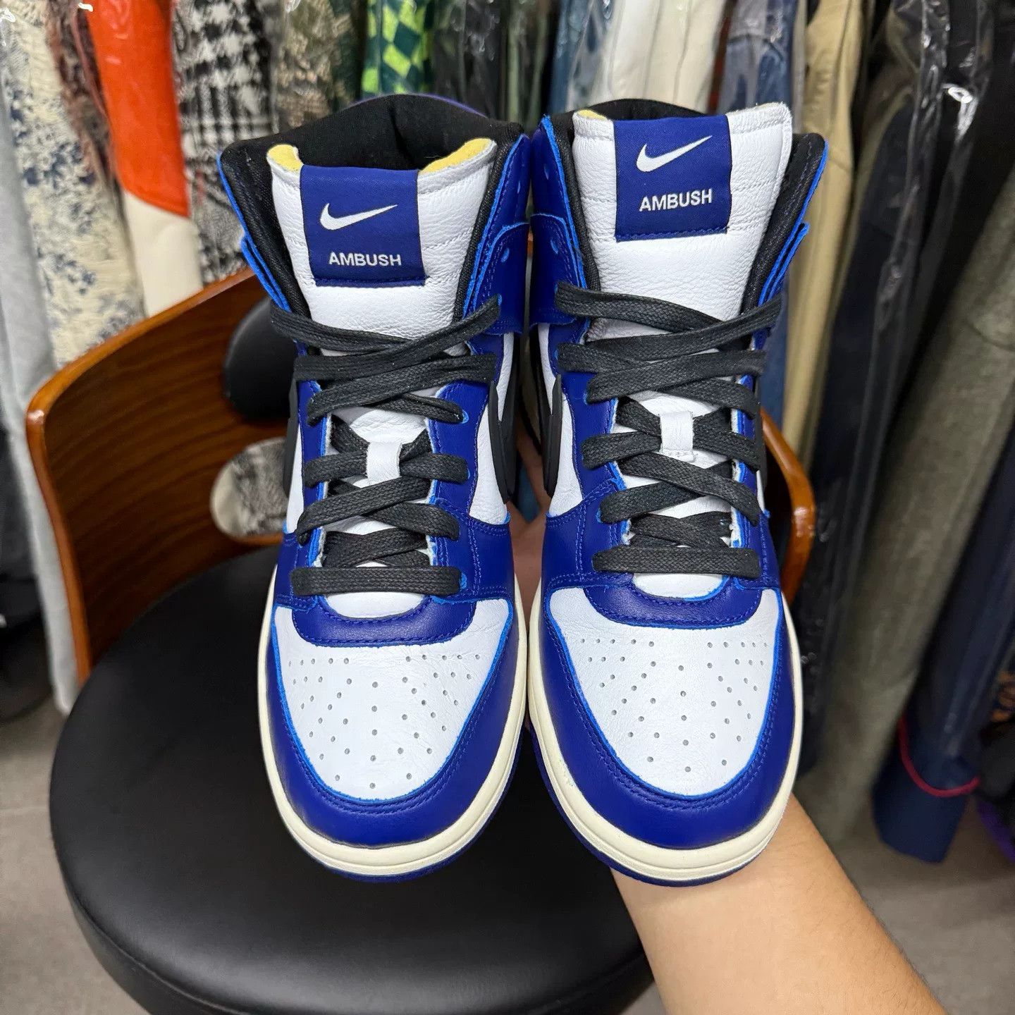 Nike Ambush DUNK Collab Blue Lowtop Sneakers 38 Men Size US 6 / EU 39 - 5 Thumbnail