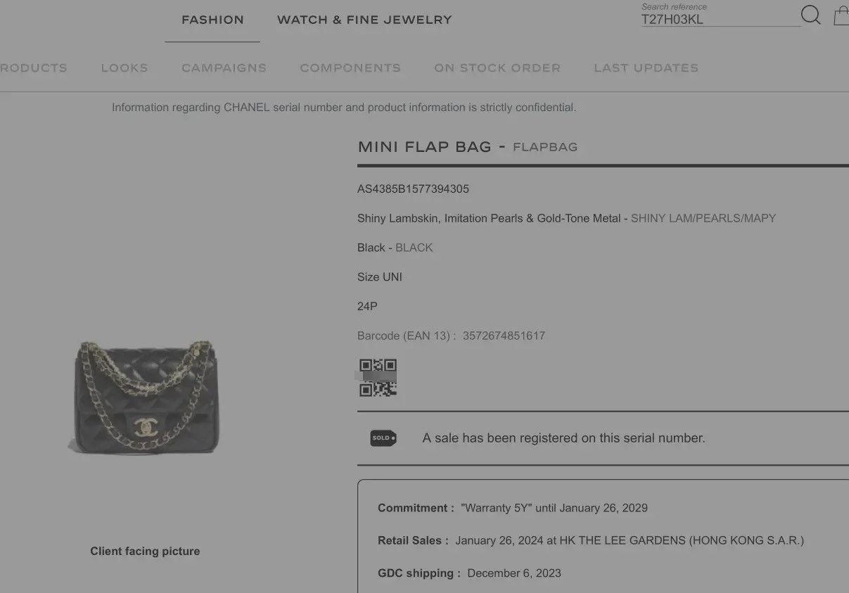 Chanel Pre-loved Bag Very good condition Size ONE SIZE - 9 Thumbnail
