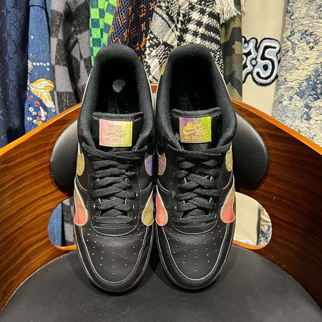 Nike Nike AF1 Black Lowtop Sneakers 11 Men Size US 11 / EU 44 - 5 Thumbnail