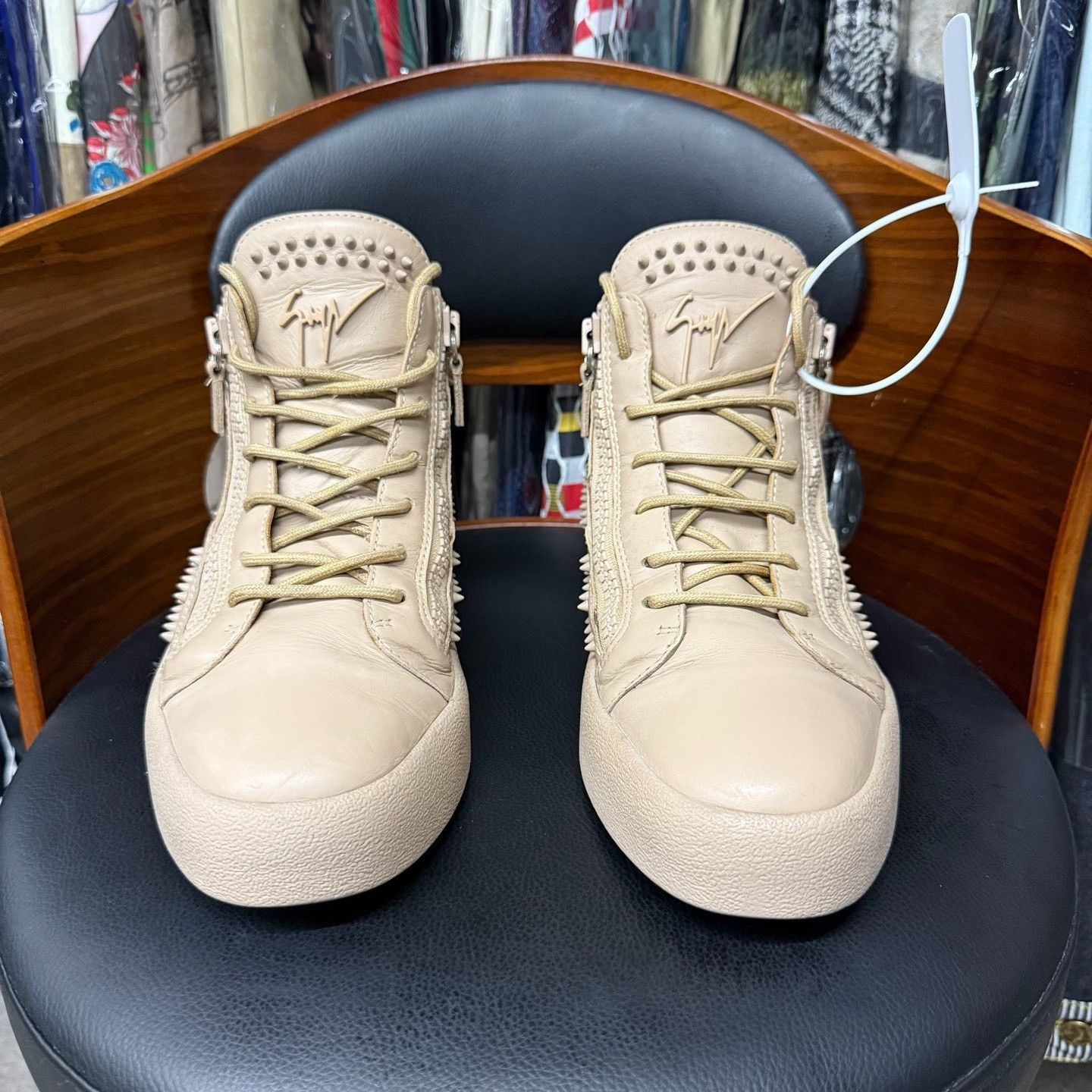 Nike Nike Casual Beige Hitop Sneakers 43 Men Size US 10 / EU 43 - 3 Thumbnail